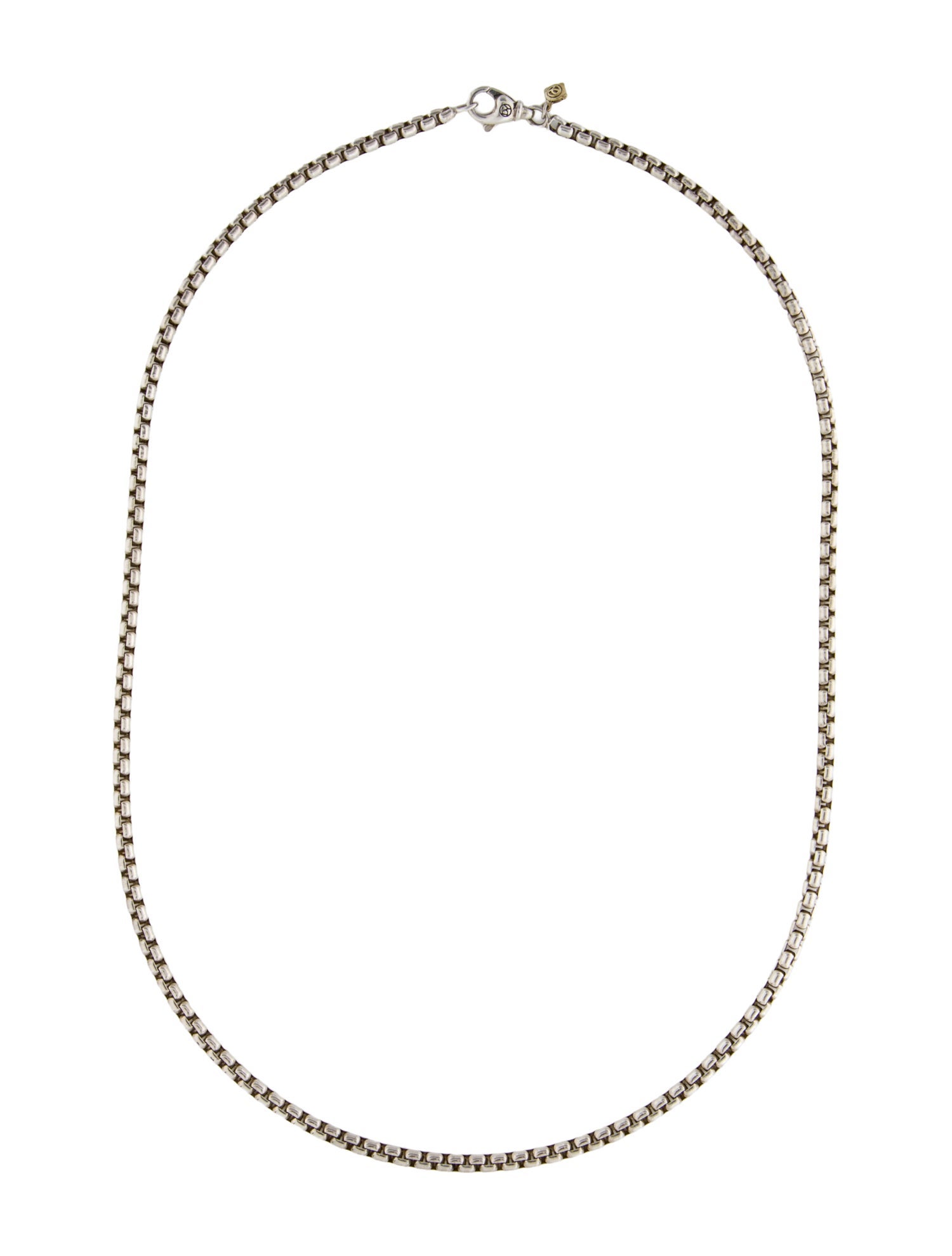 David Yurman Box Chain Necklace
