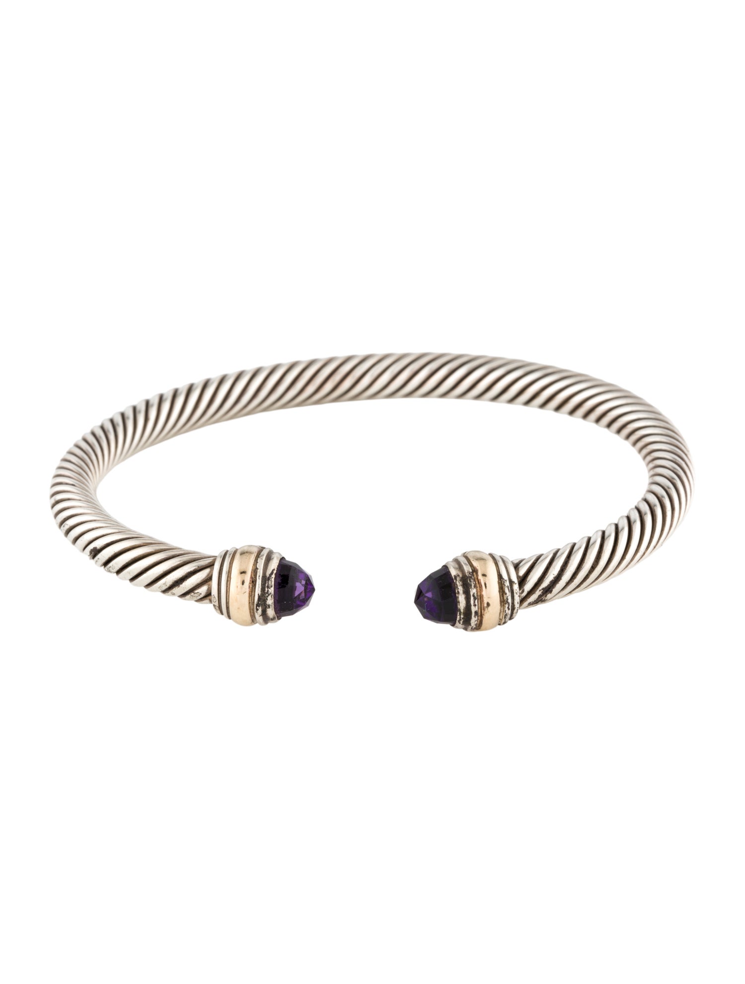 David Yurman Amethyst Classic Cable