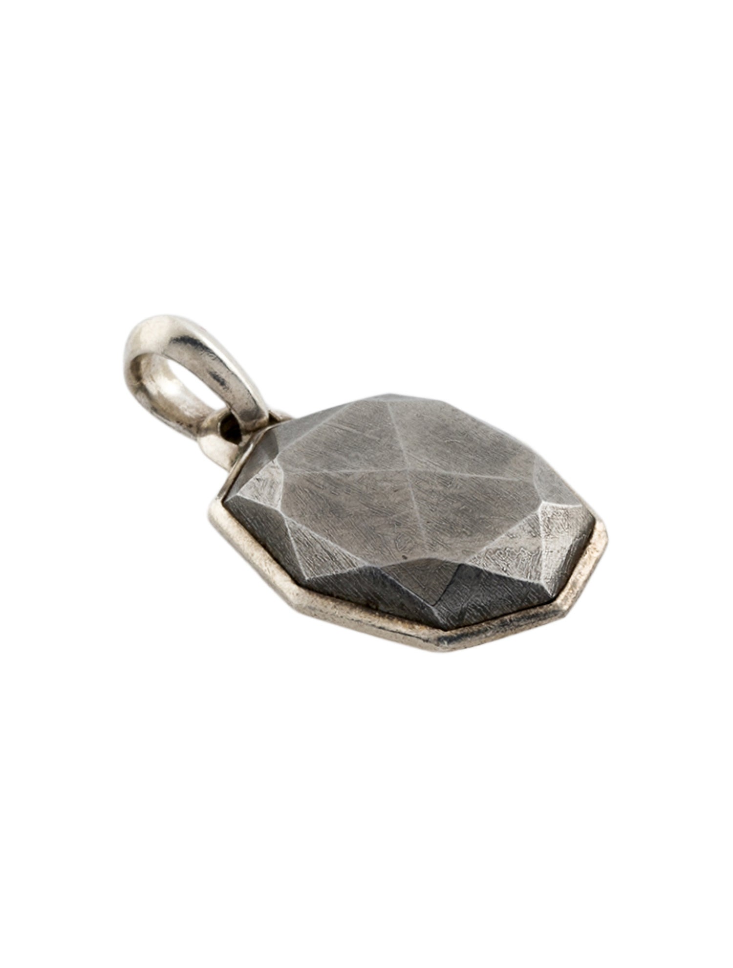 David Yurman Faceted Meteorite Amulet