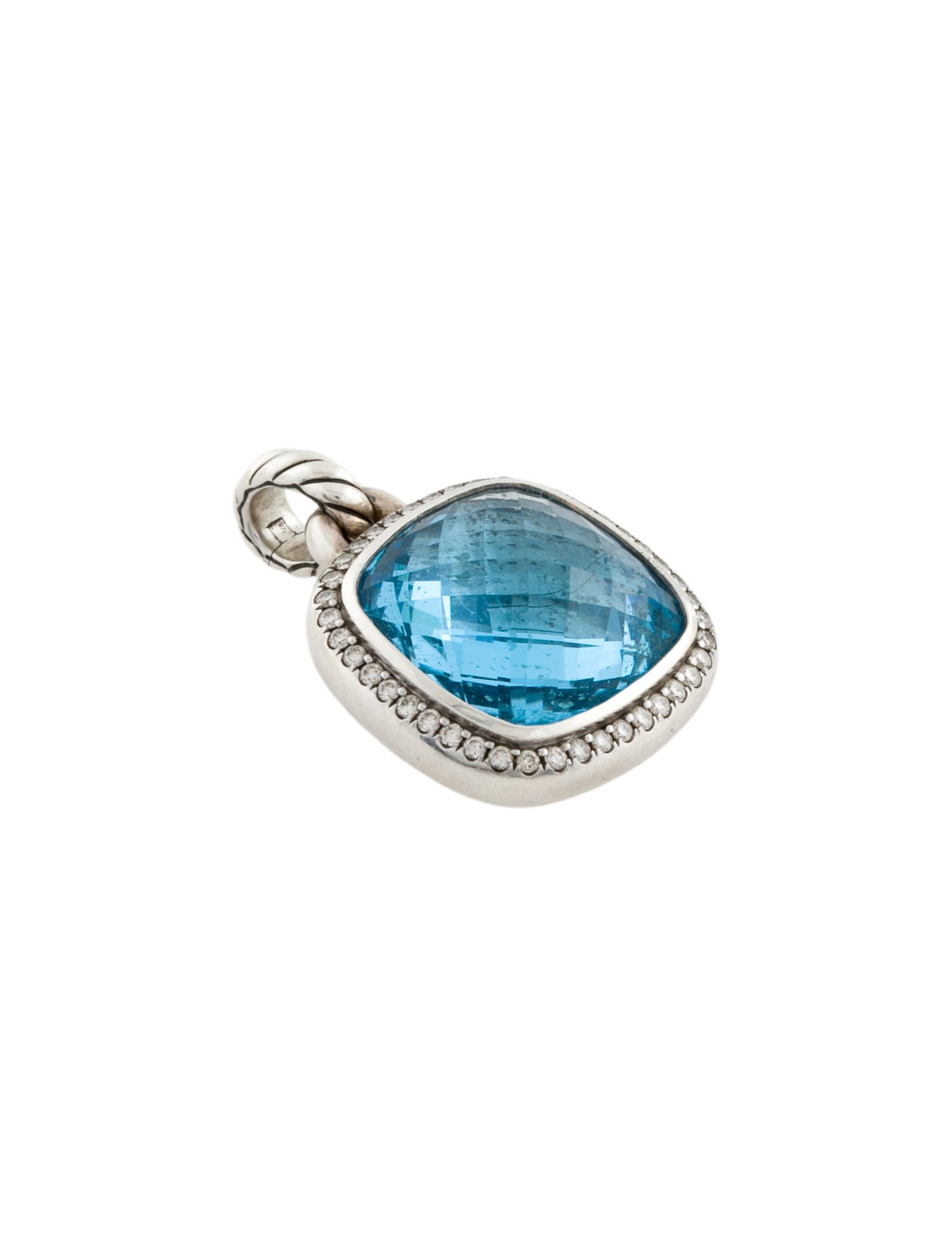 David Yurman Topaz & Diamond Albion® Pendant