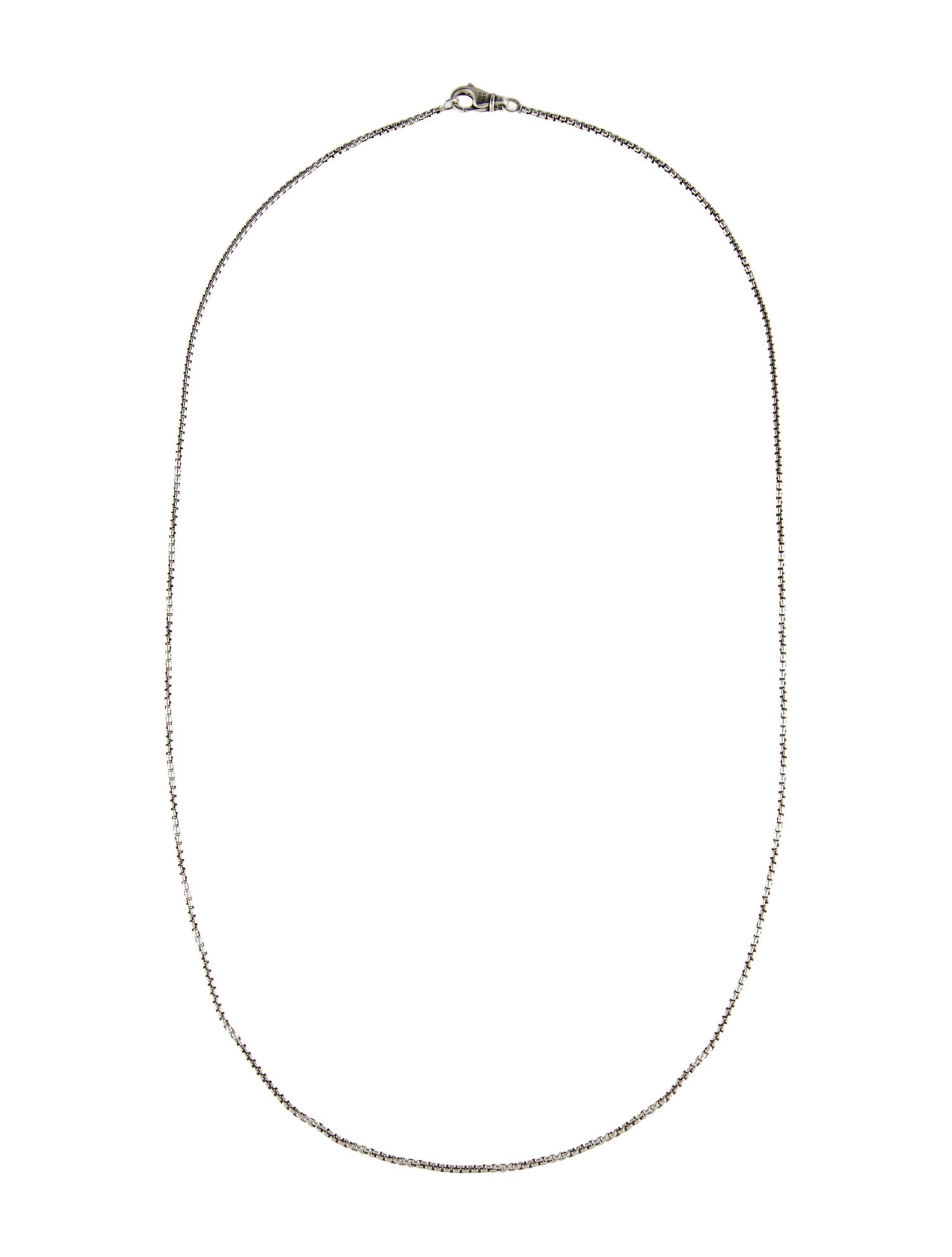 David Yurman Box Chain Necklace