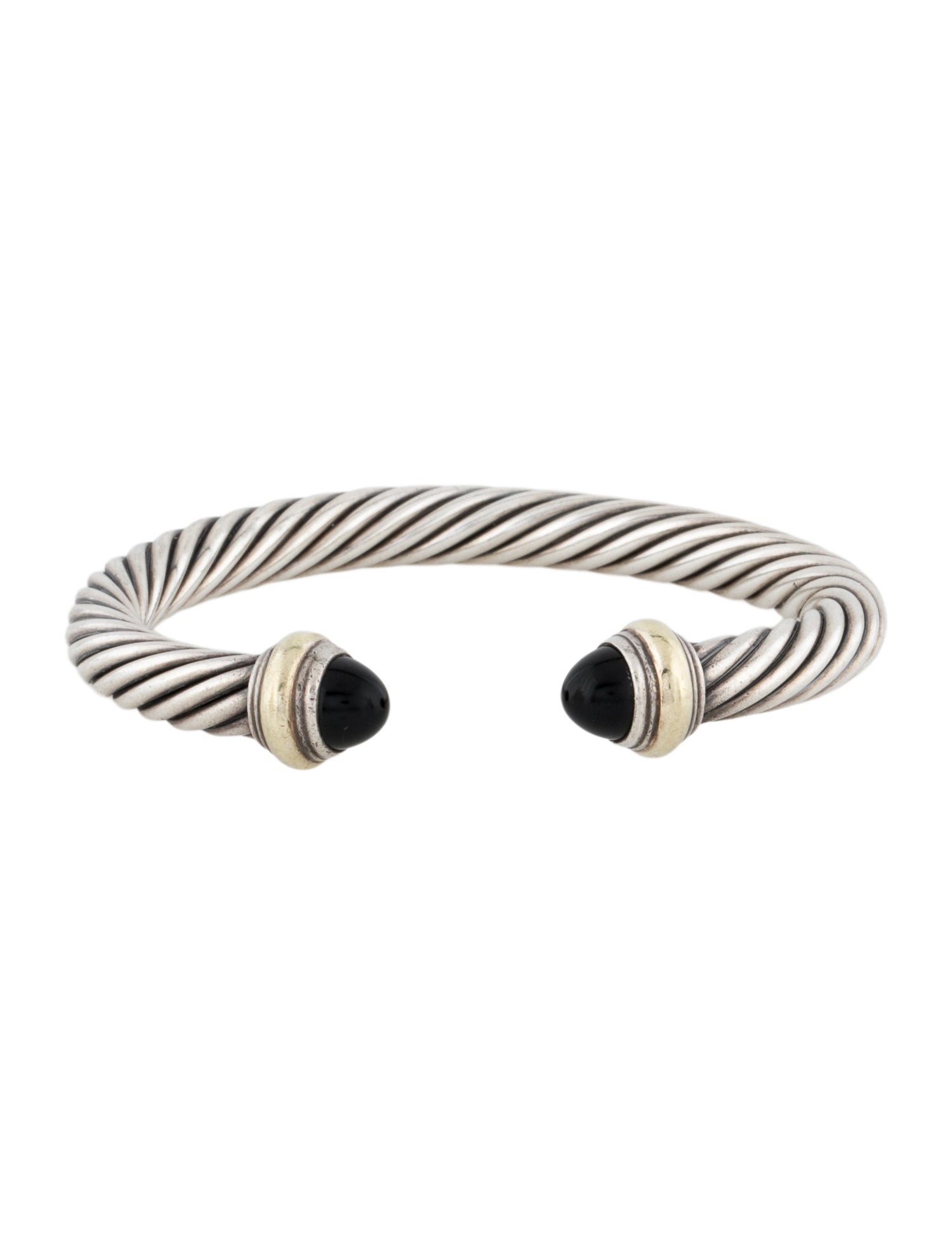 David Yurman Onyx Cable Classic Cuff