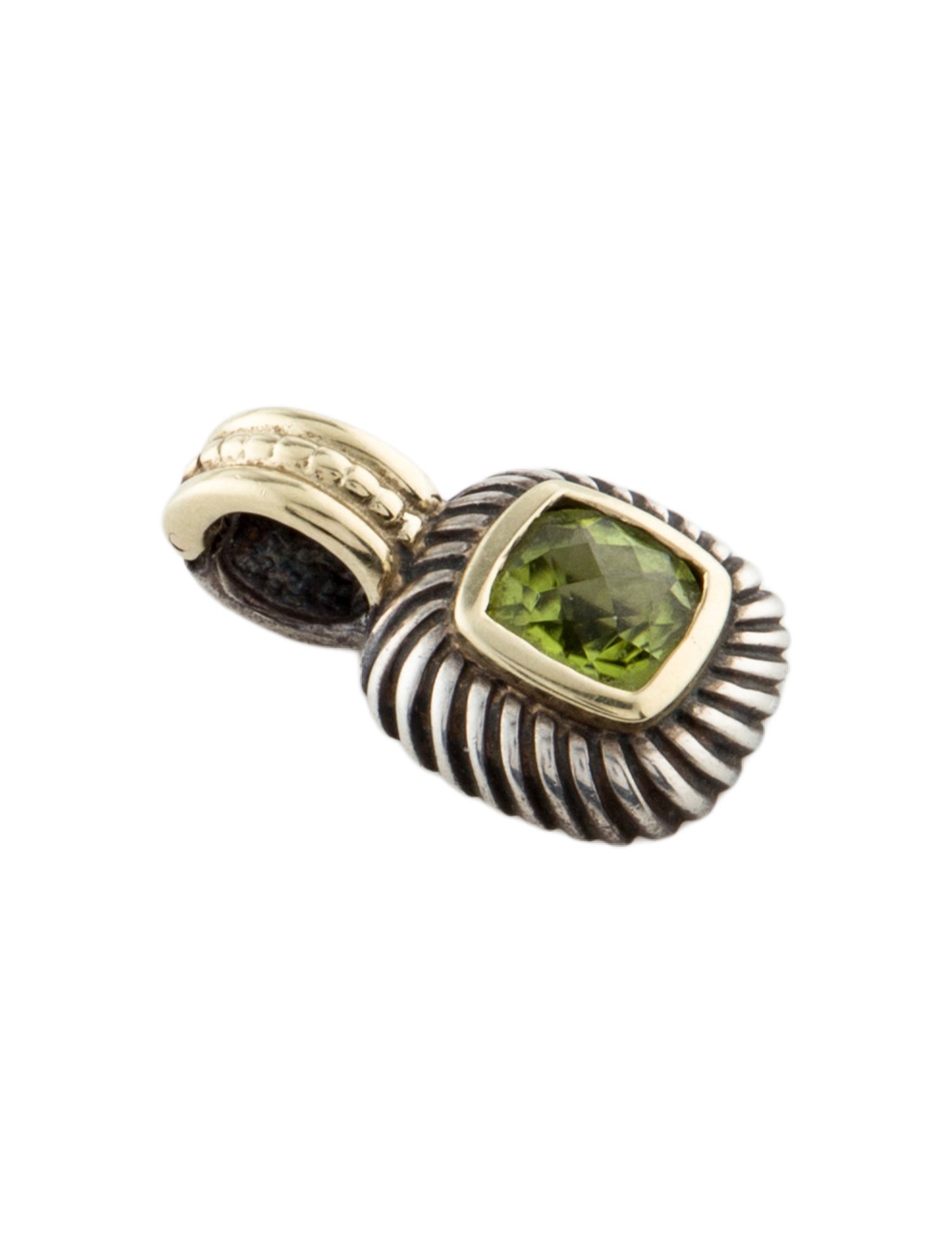 David Yurman Vintage Peridot Albion Pendant