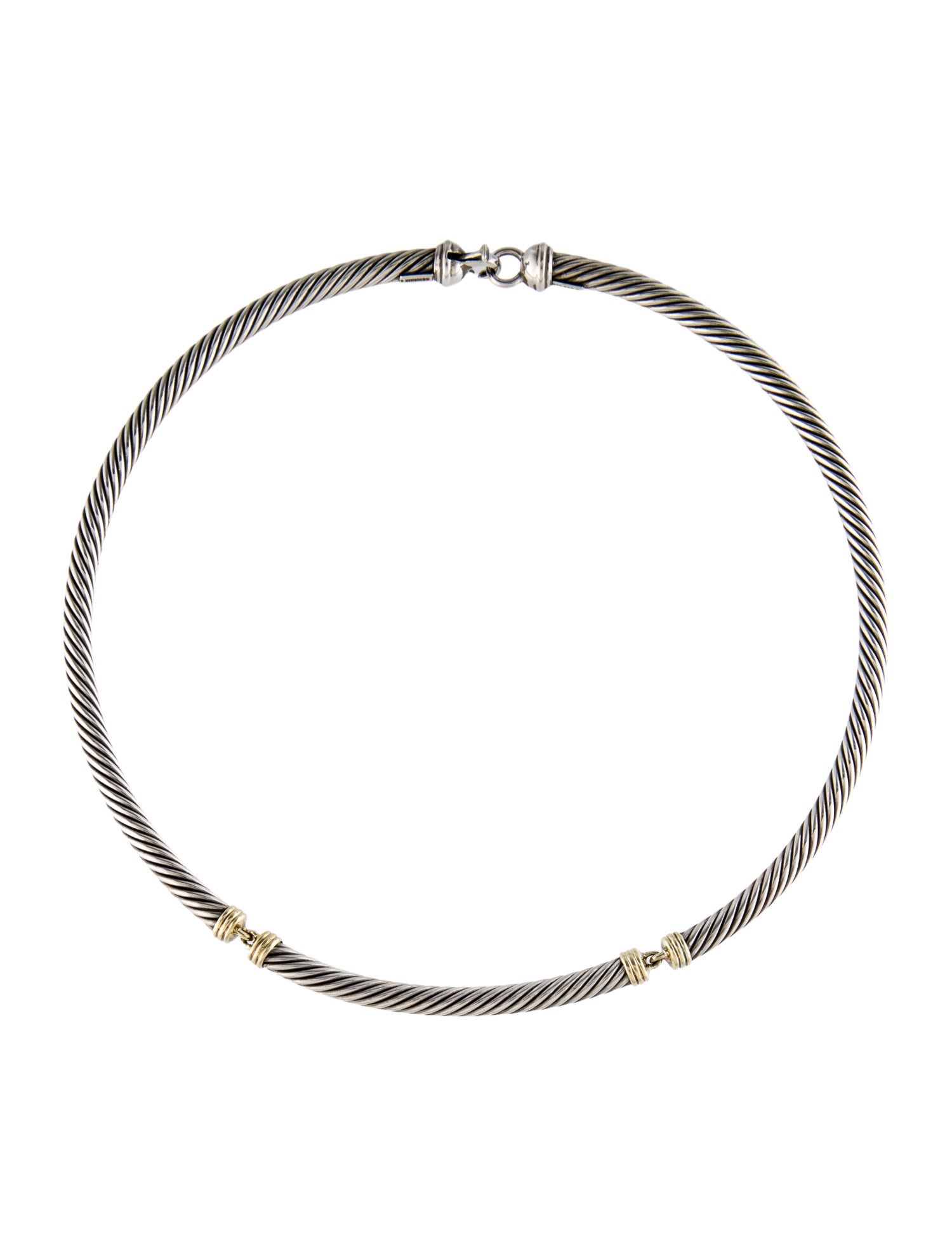 David Yurman Two-Tone Metro Choker