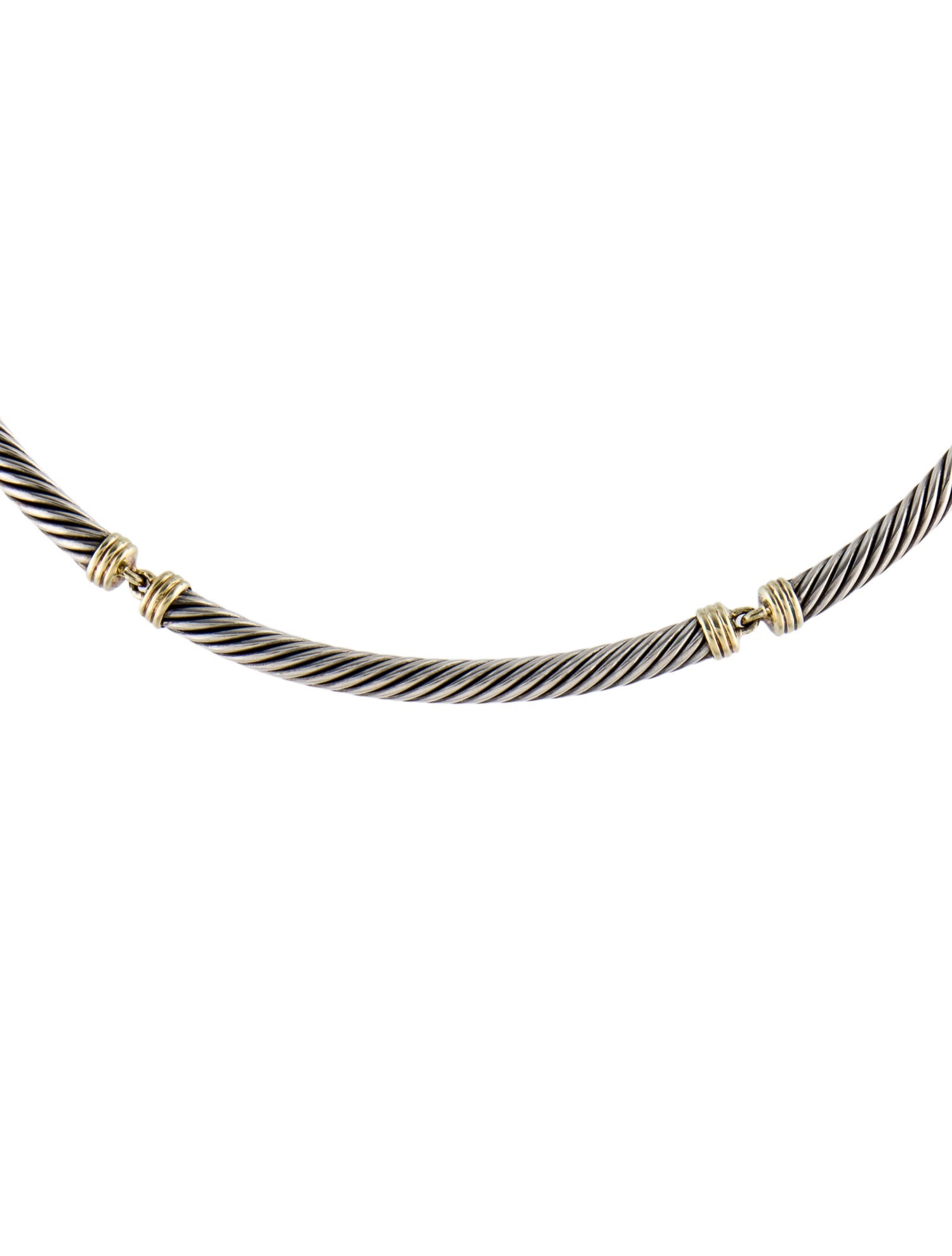 David Yurman Two-Tone Metro Choker
