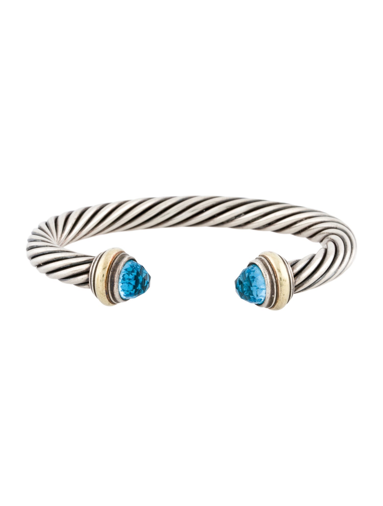 David Yurman Topaz Classic Cable Bracelet