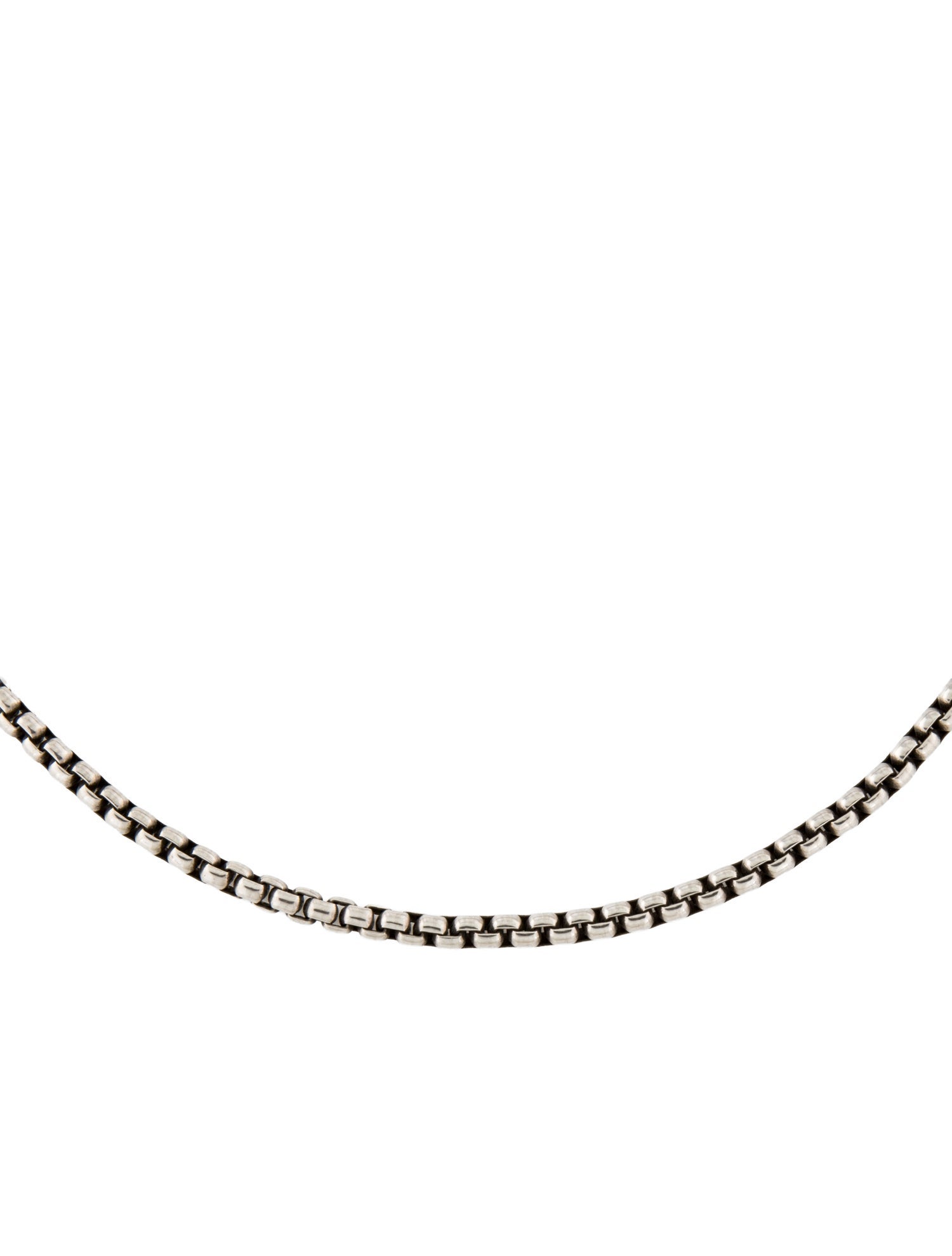David Yurman Box Chain Necklace