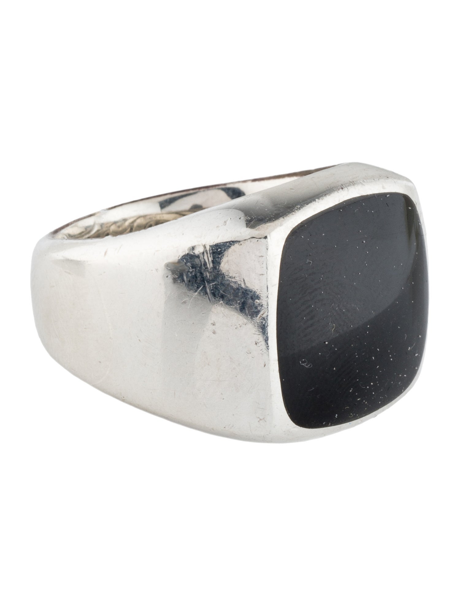 David Yurman Onyx Signet Ring