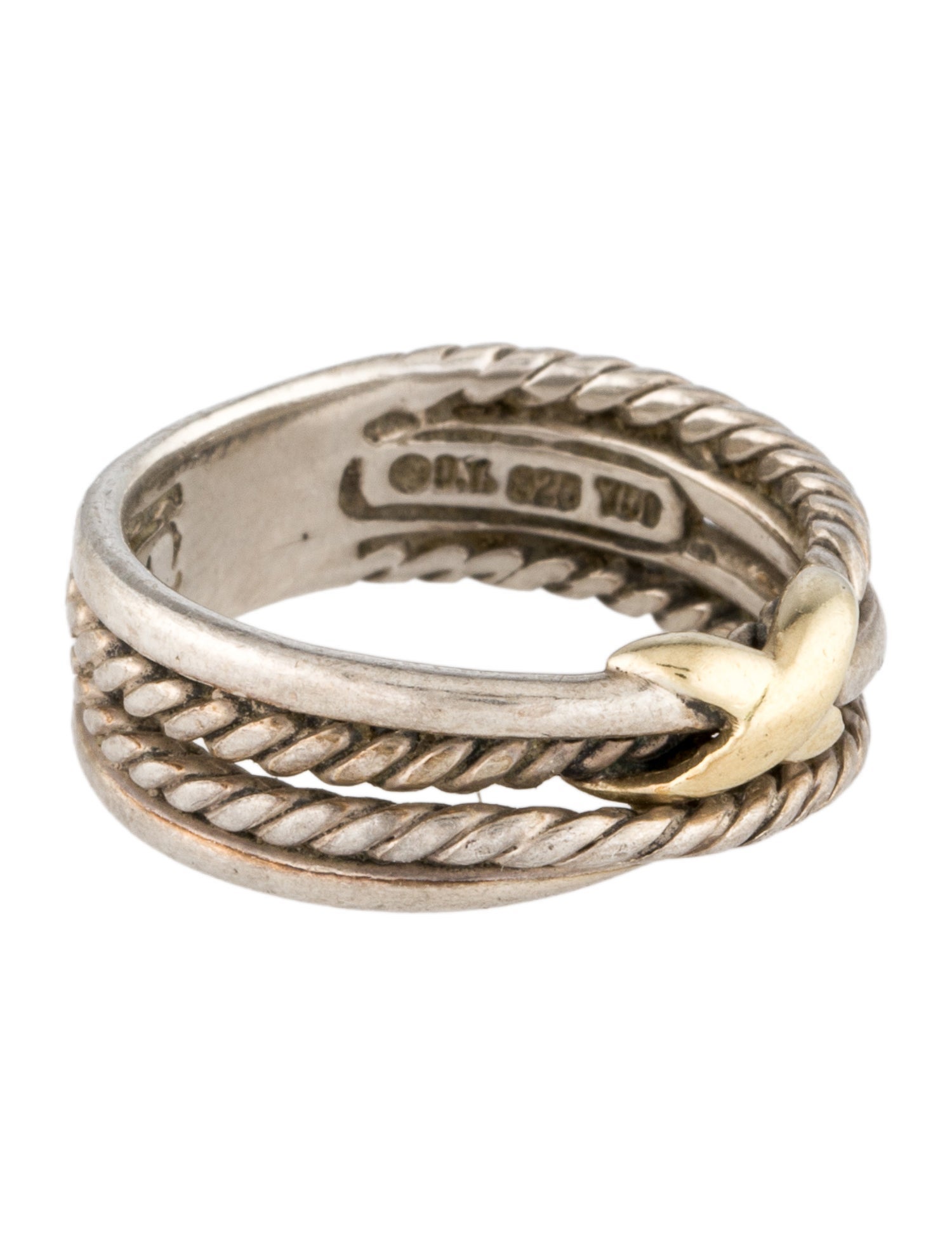 David Yurman X Crossover Band Ring