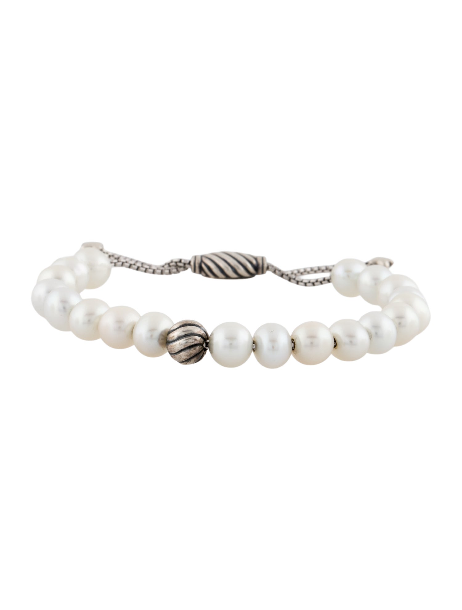 David Yurman Pearl Spiritual Bead Bracelet
