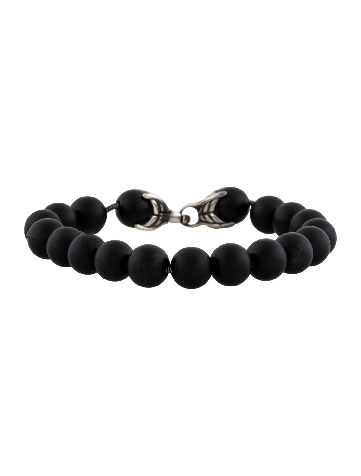 David Yurman Onyx Spiritual Bead Bracelet
