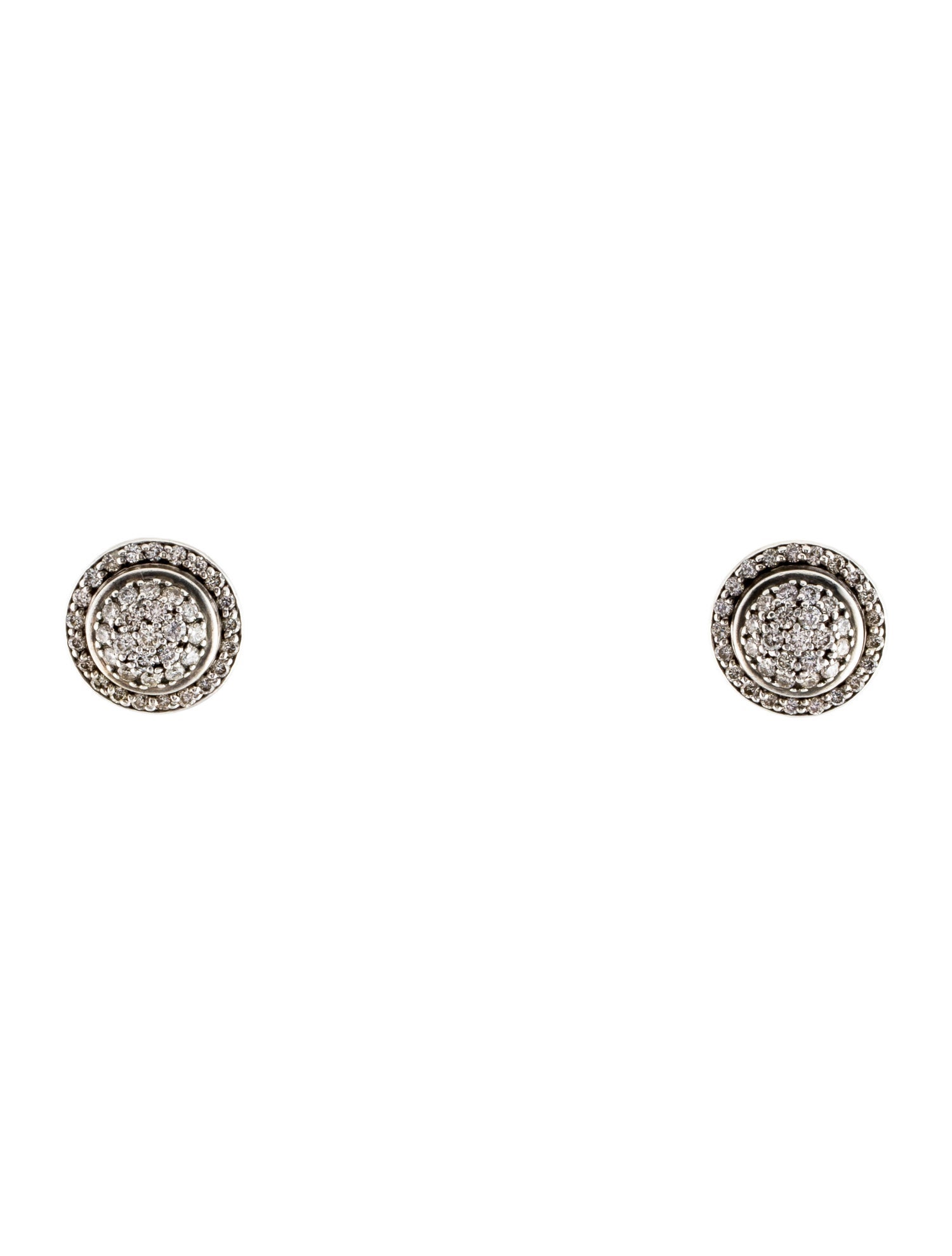 David Yurman Diamond Cerise Studs