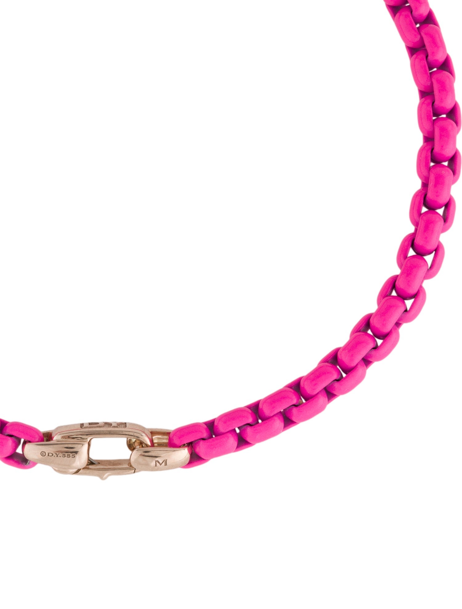 David Yurman Color Box Chain Bracelet