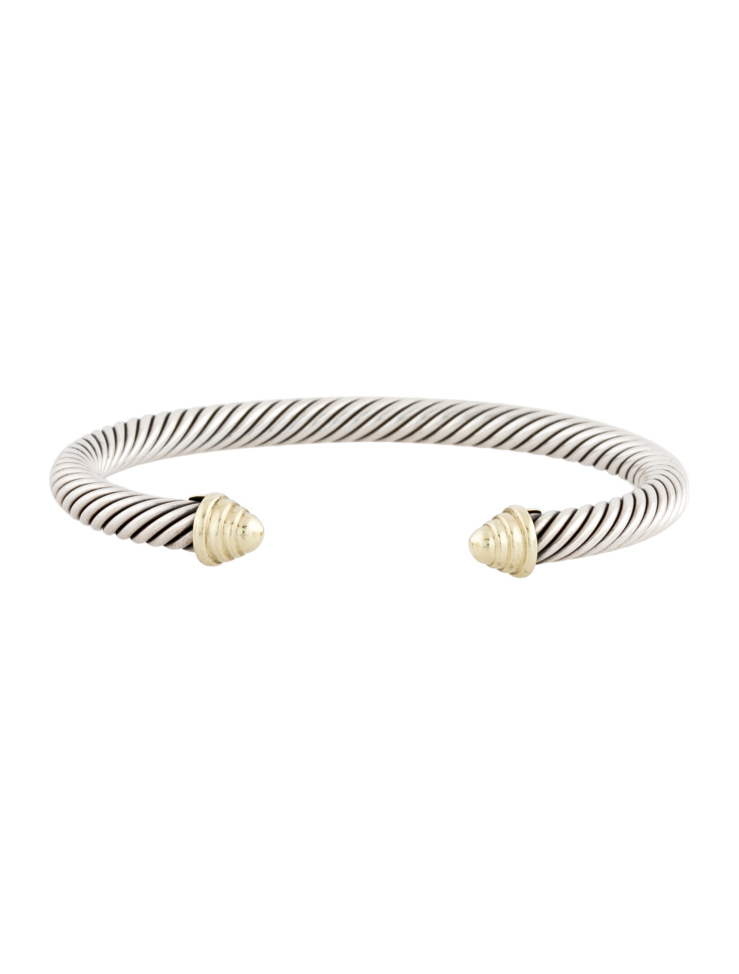 David Yurman Two-Tone Classic Cable Bracelet