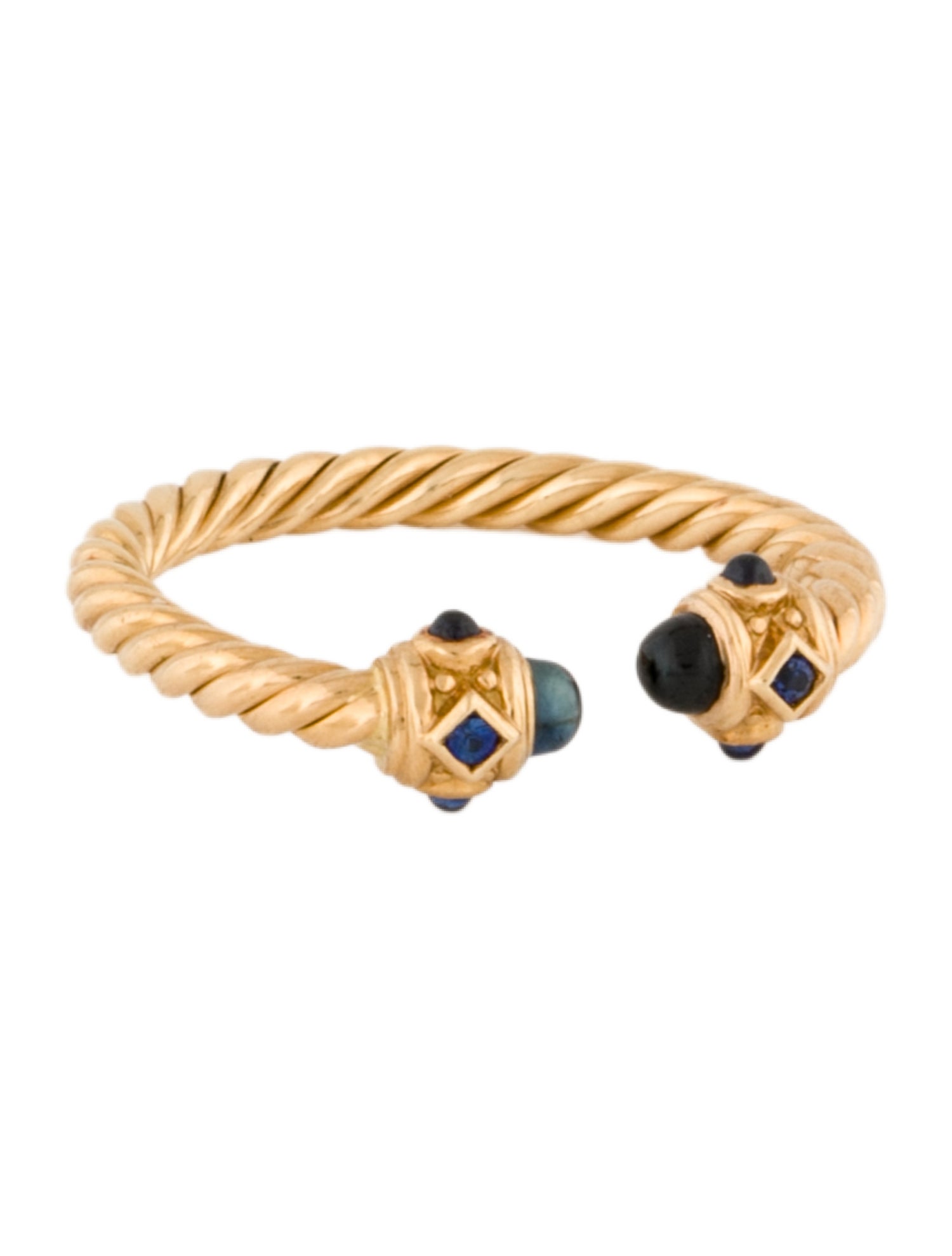David Yurman 18K Sapphire Renaissance® Ring