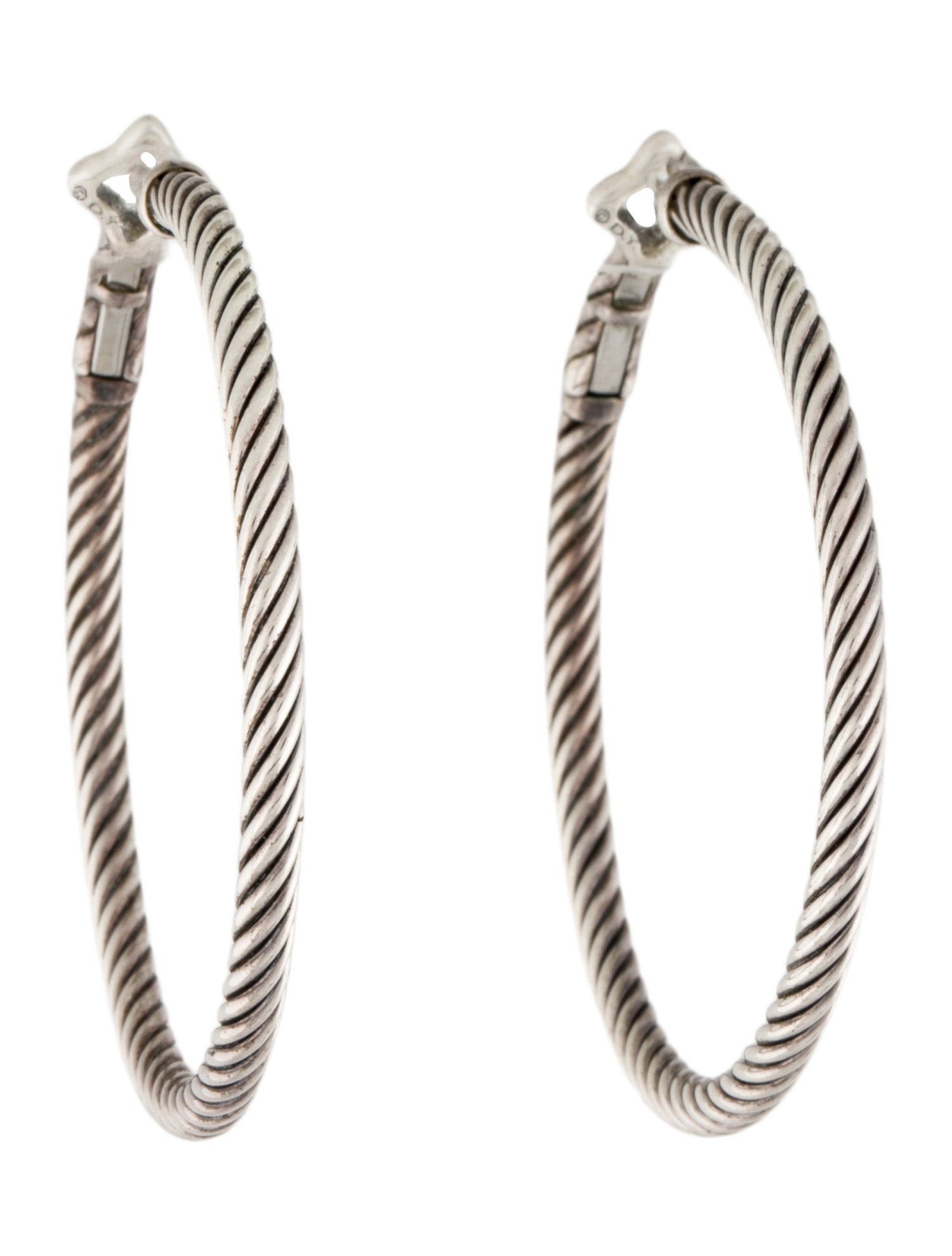 David Yurman Cable Hoop Earrings