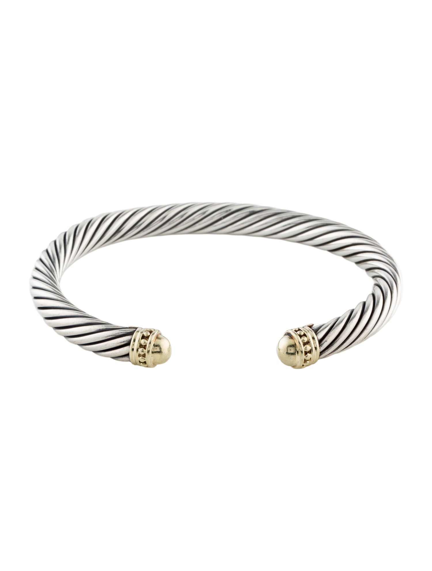 David Yurman Two-Tone Cable Classic Cuff