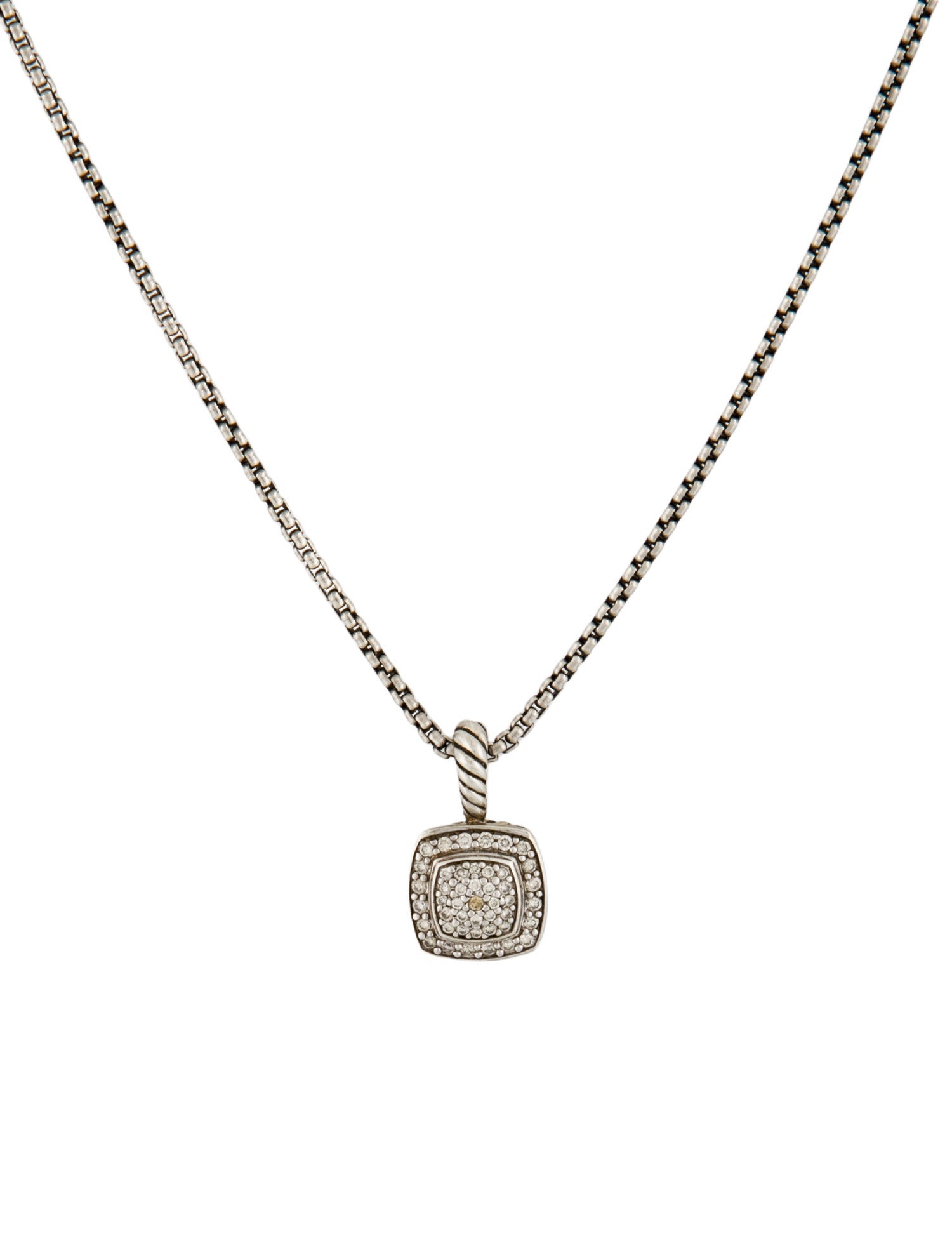 David Yurman Diamond Petite Albion® Pendant Necklace