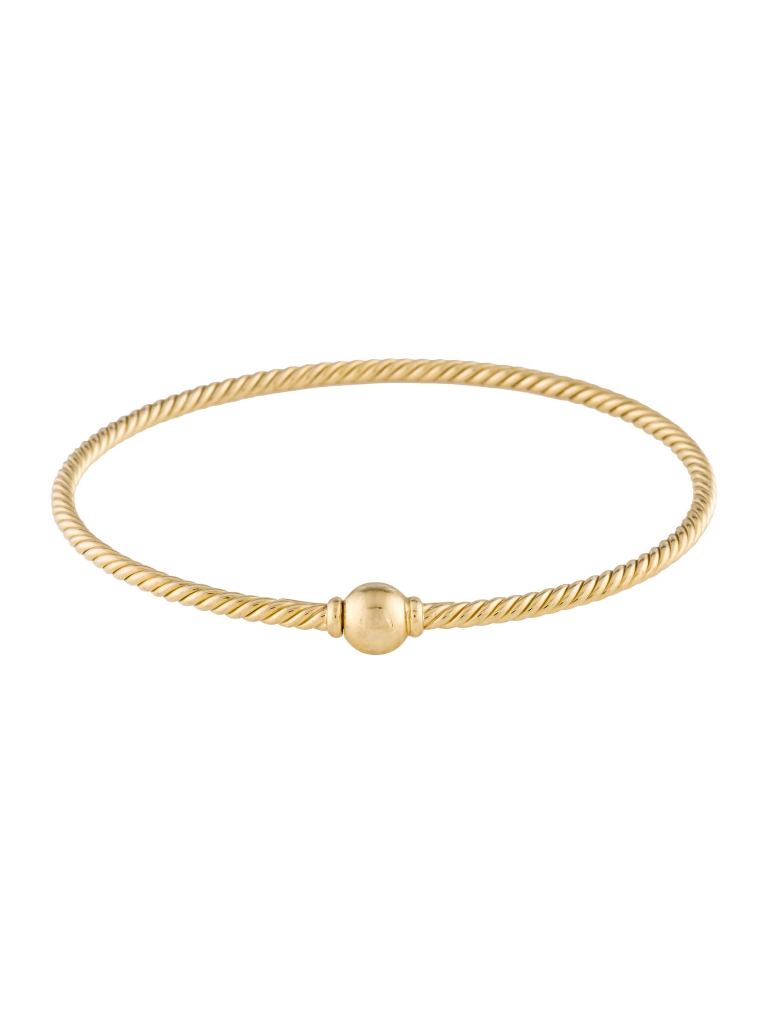 David Yurman 18K Solari Center Station Bracelet