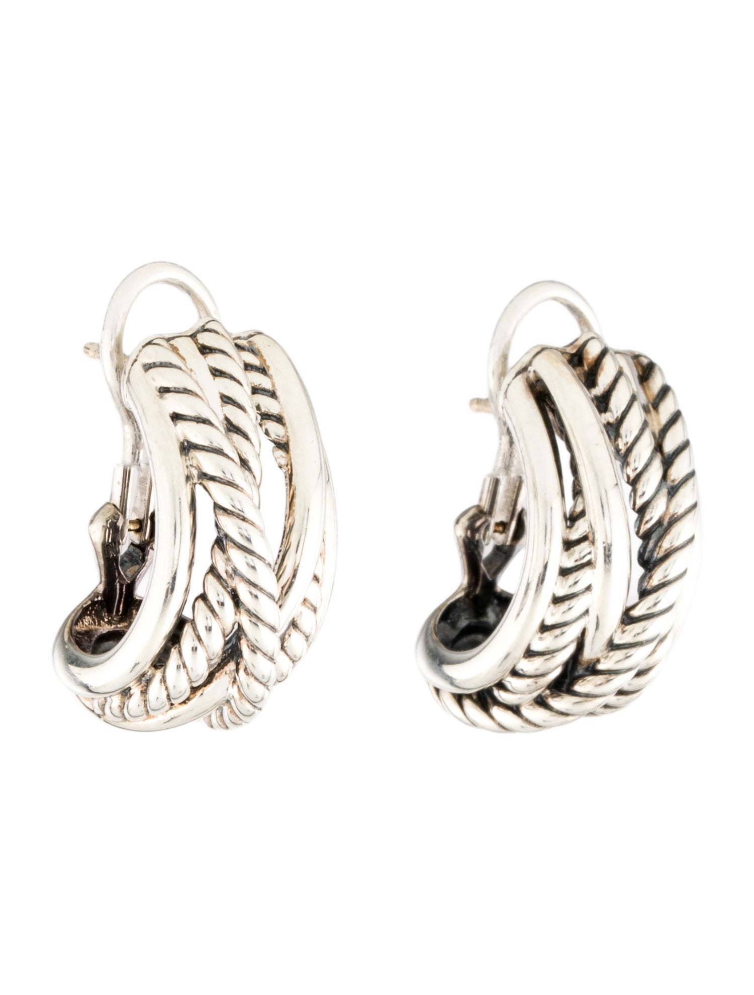David Yurman Crossover Earclips