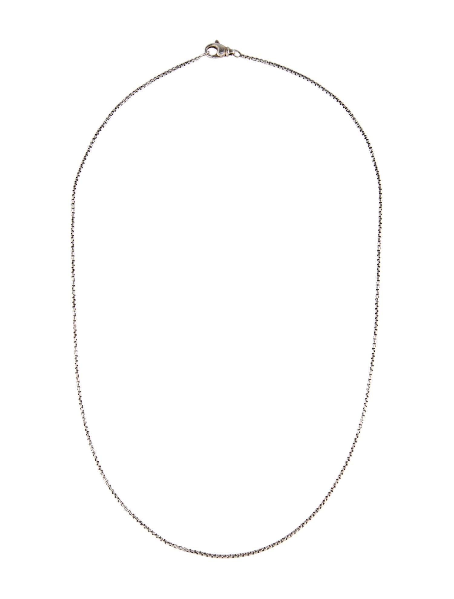 David Yurman Box Chain Necklace