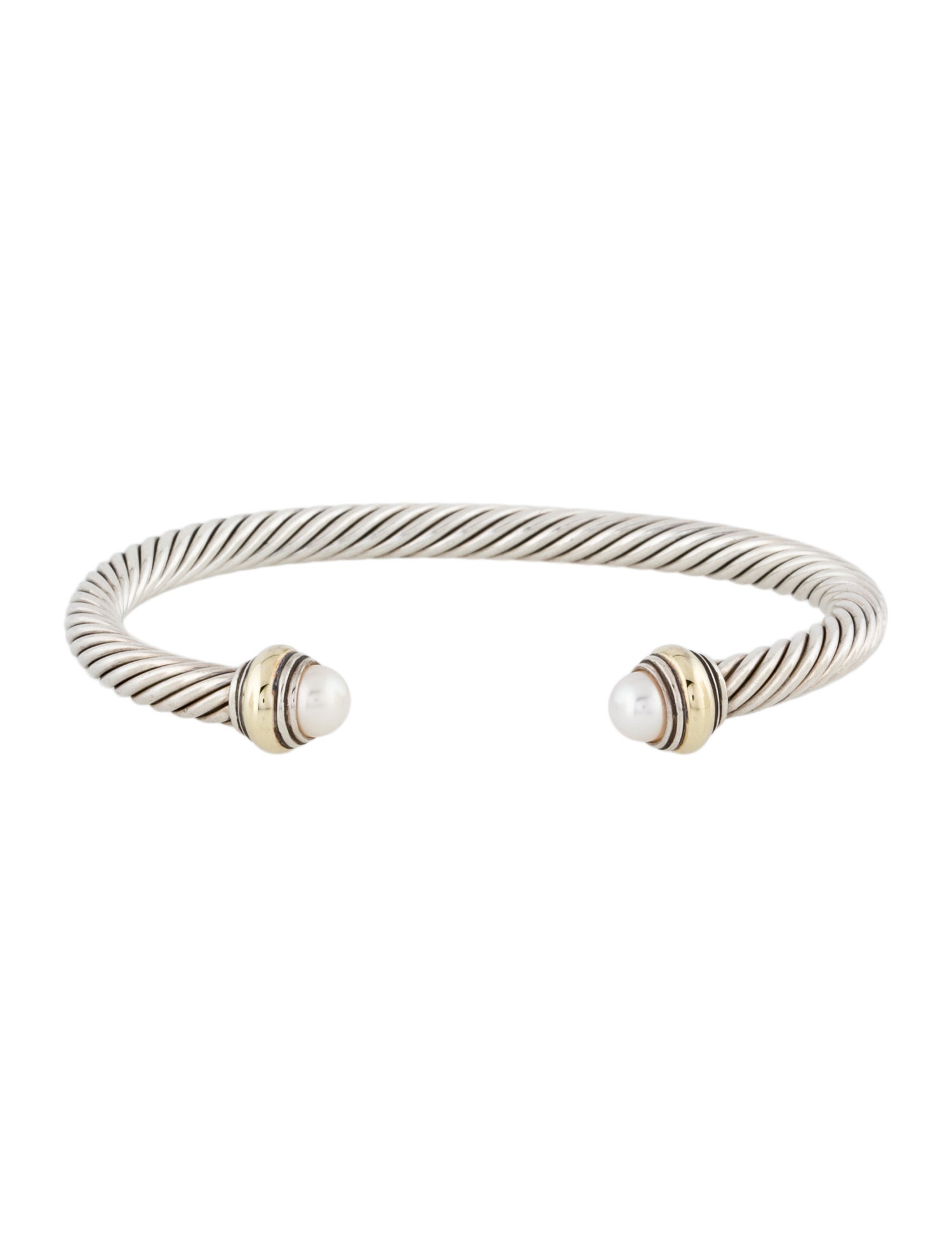 David Yurman Pearl Classic Cable Cuff