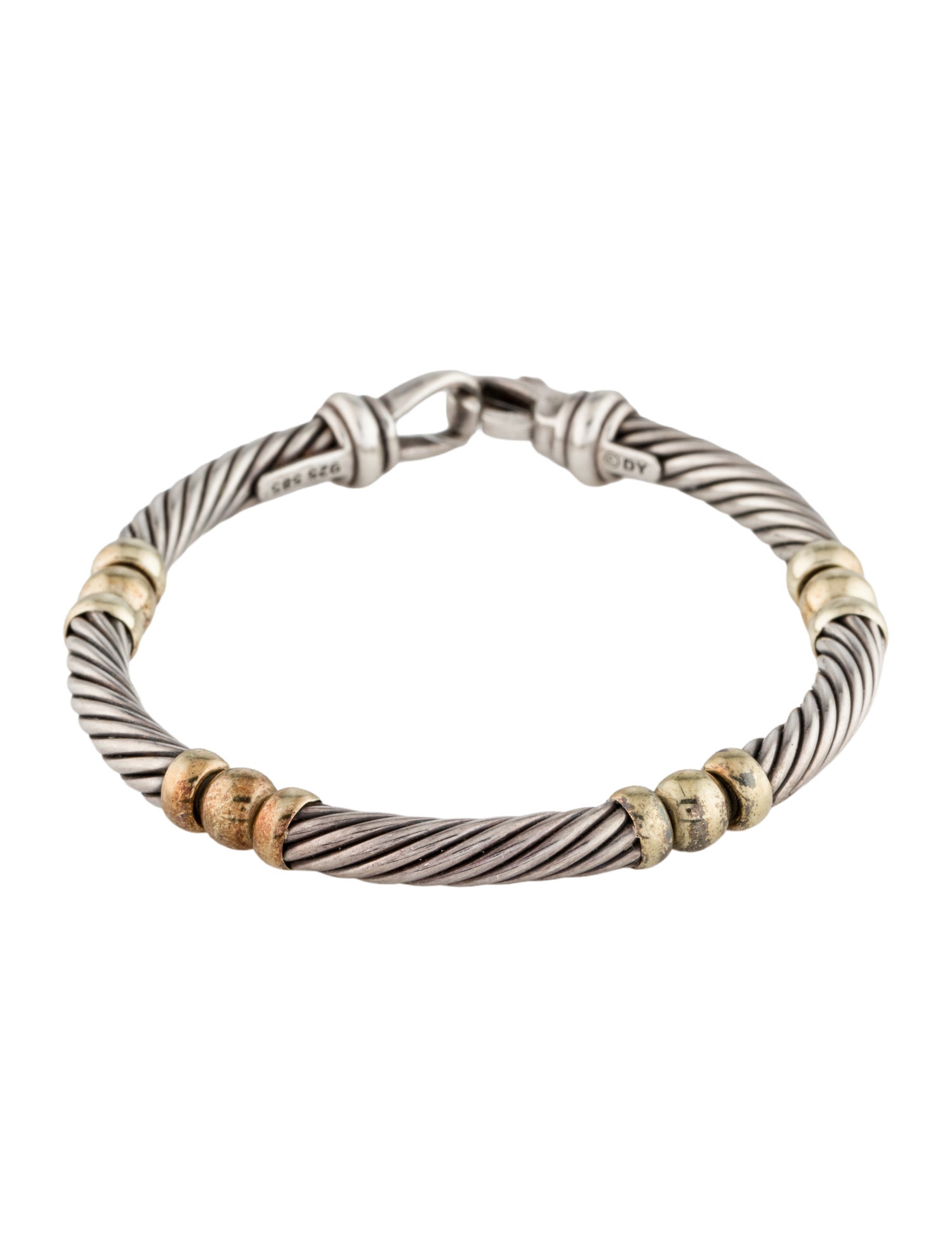 David Yurman Two-Tone Link Bracelet