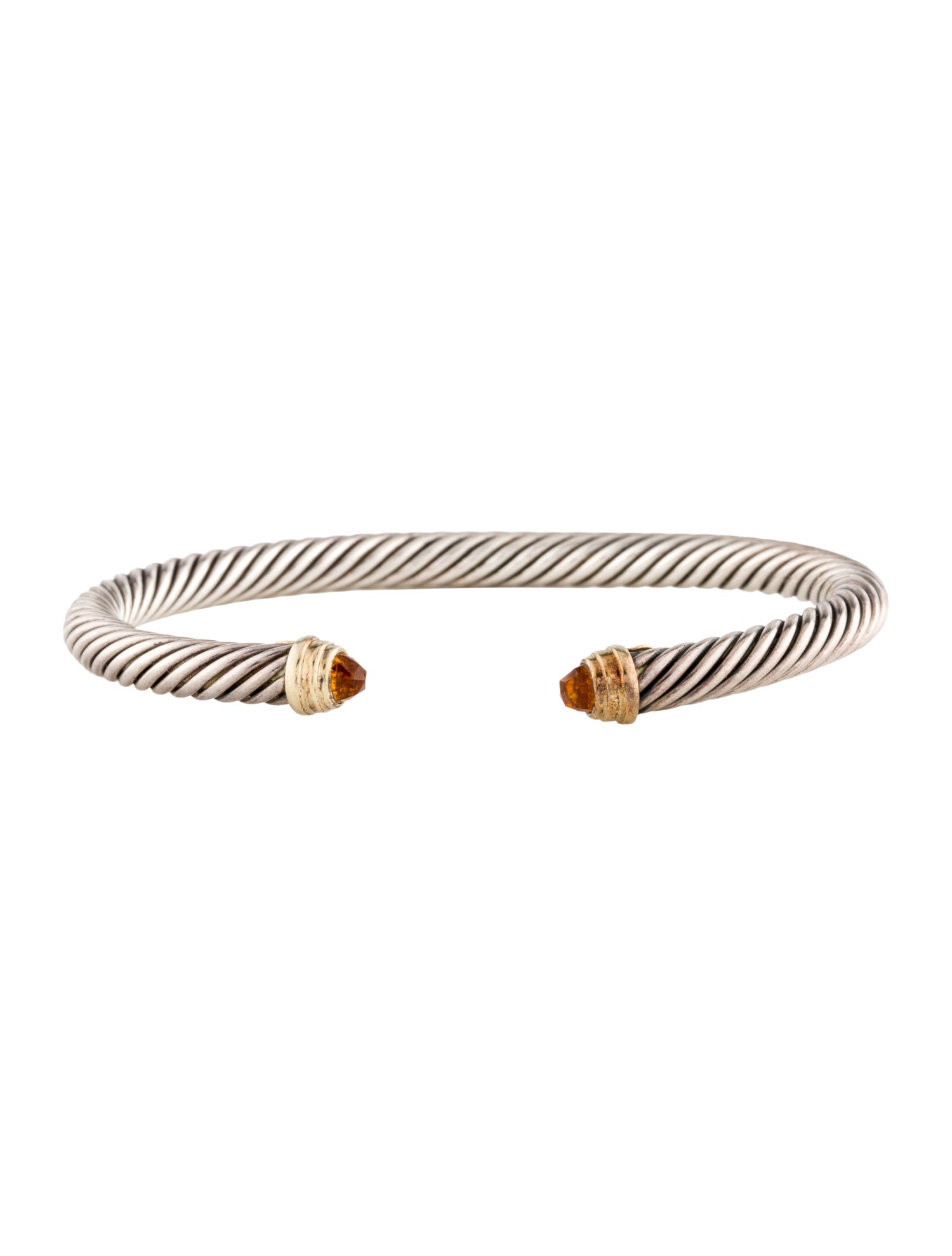 David Yurman Citrine Classic Cable Cuff
