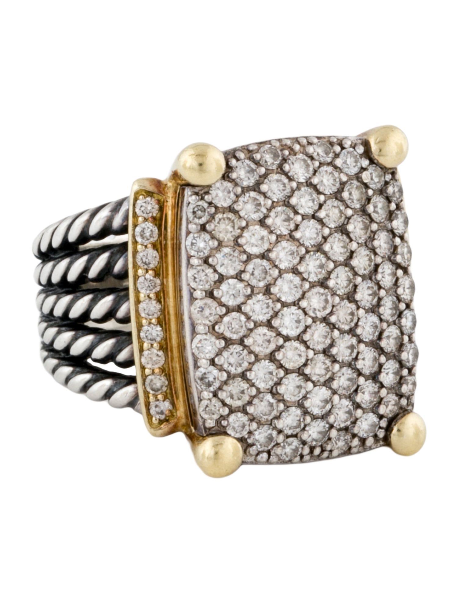 David Yurman Diamond Wheaton® Ring