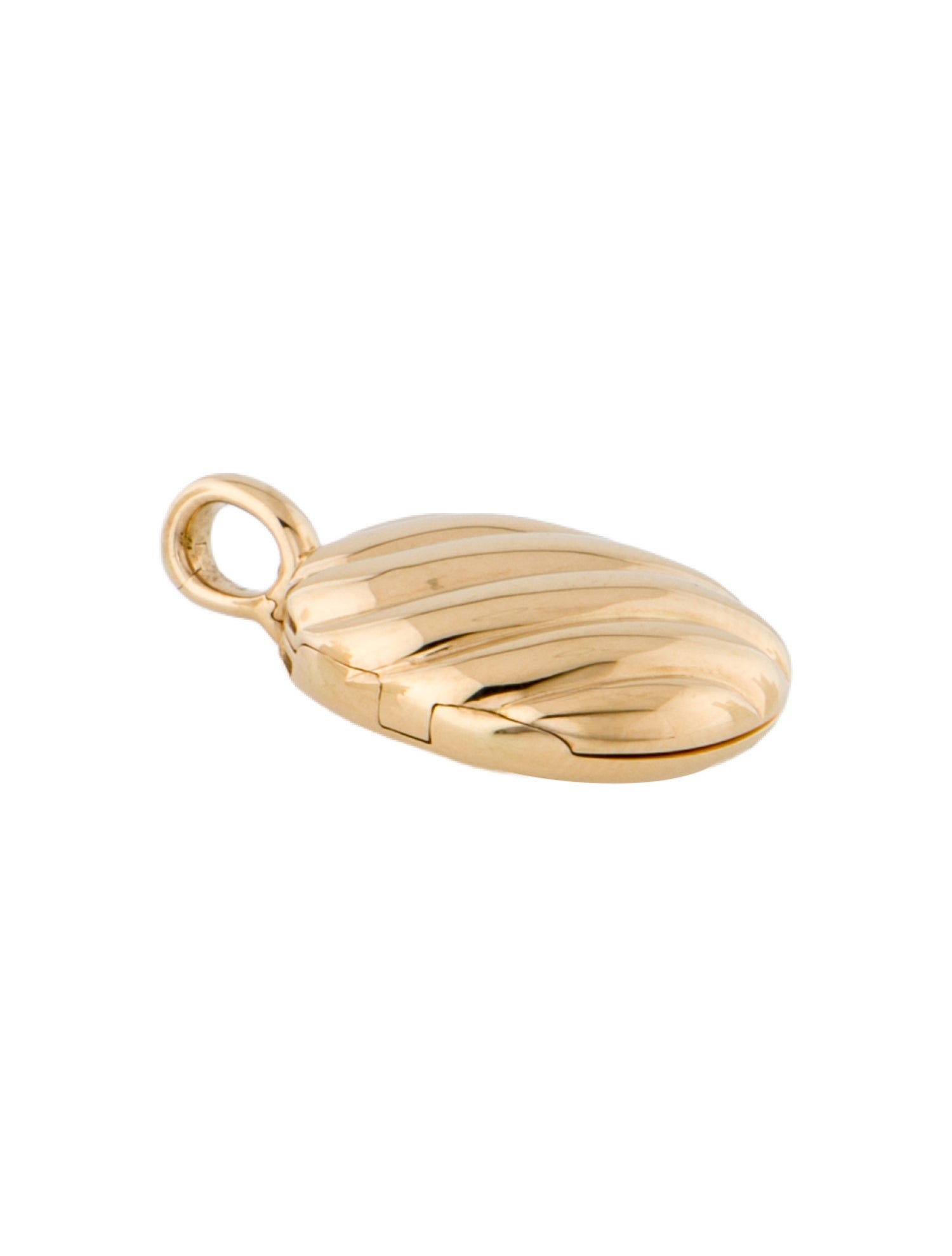 David Yurman 18K Sculpted Cable Locket
