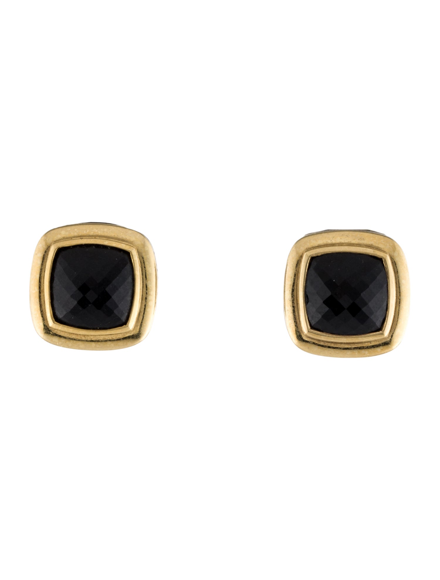 David Yurman Onyx Albion Earclips