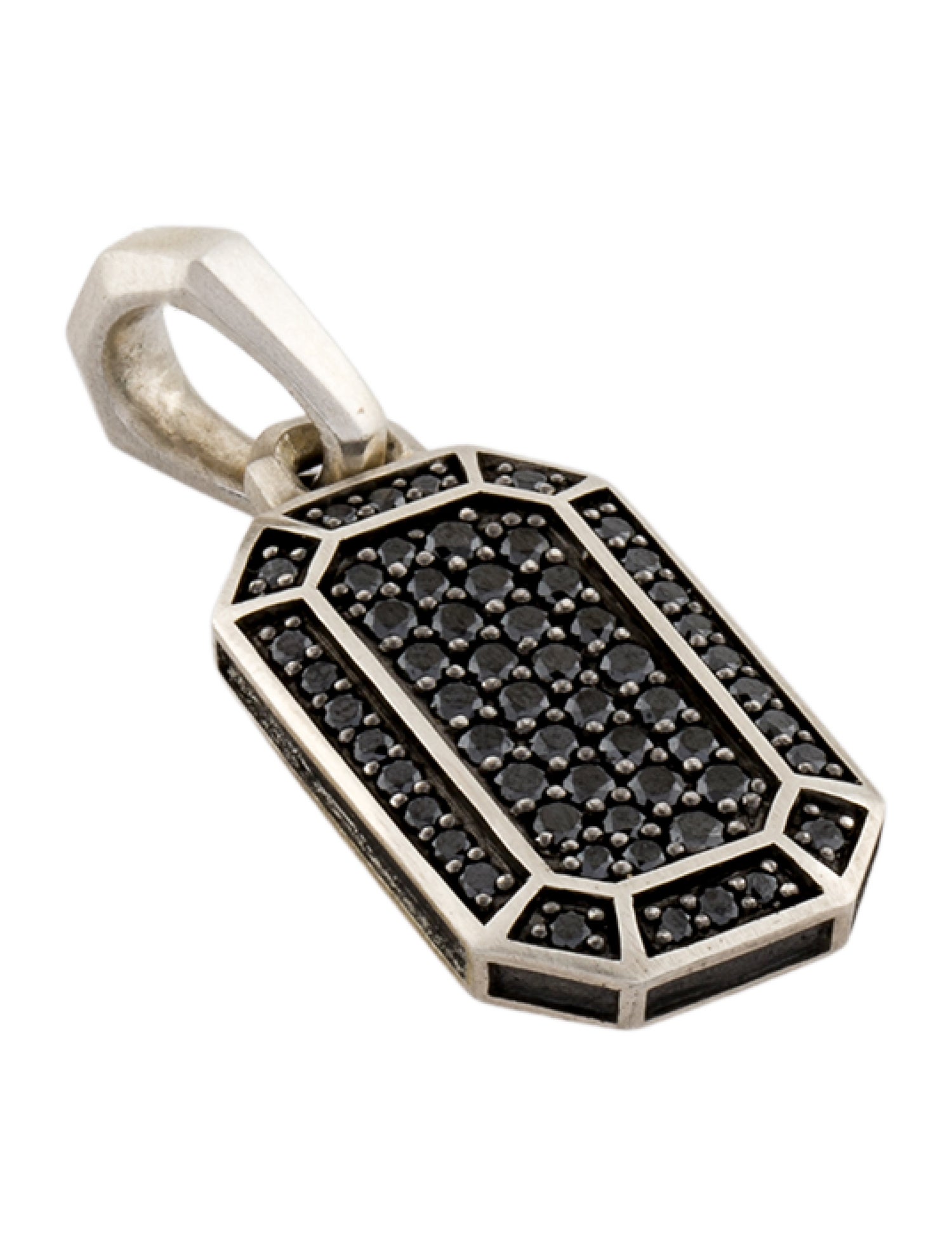 David Yurman Diamond Streamline Amulet Pendant