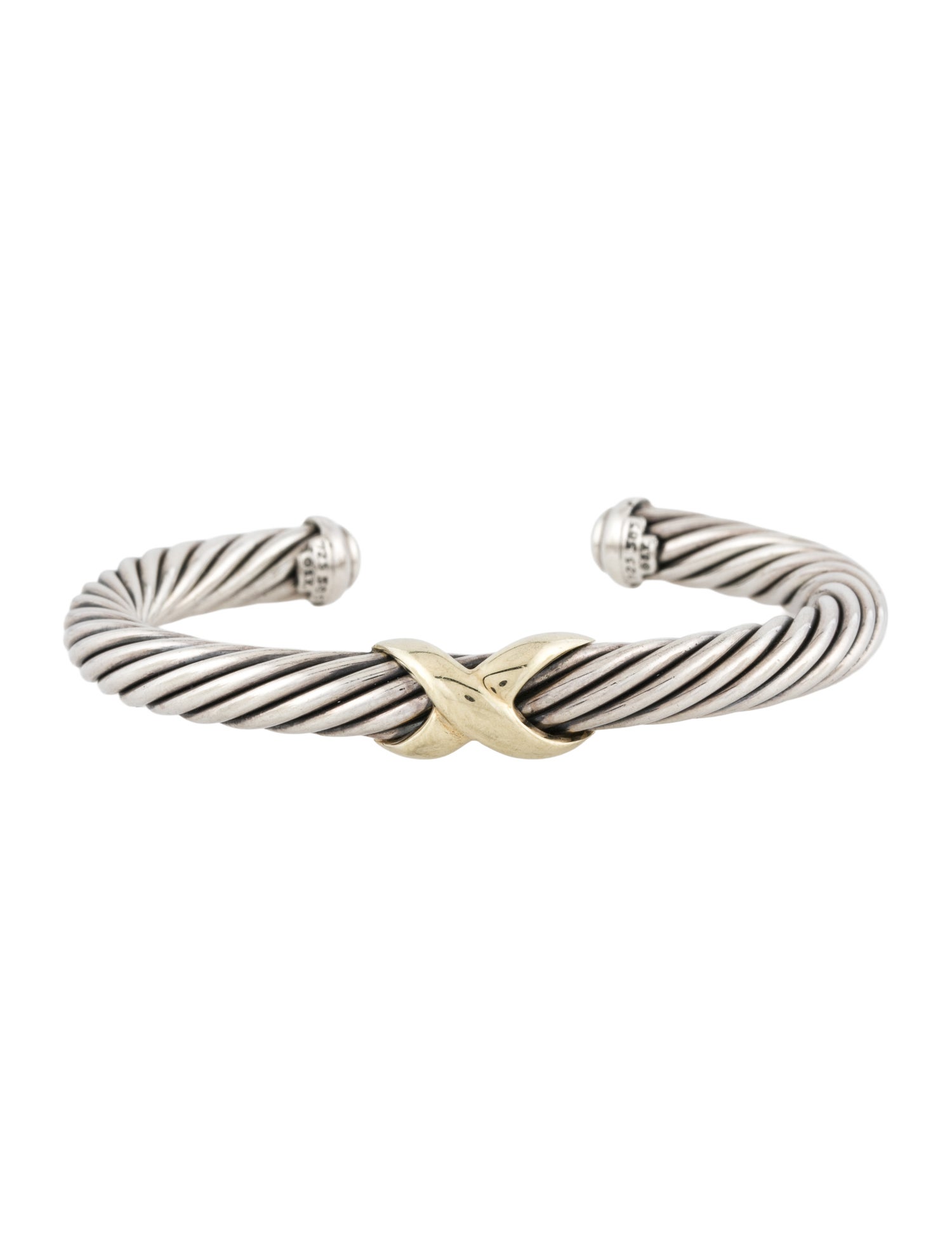 David Yurman Two-Tone Cable Flex® X Bracelet