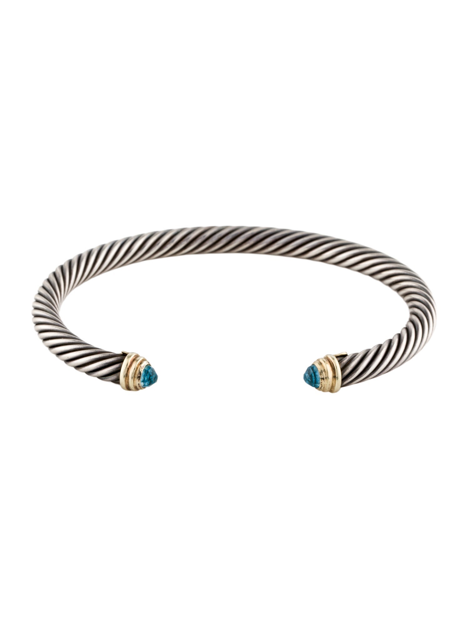 David Yurman Topaz Cable Classic Cuff