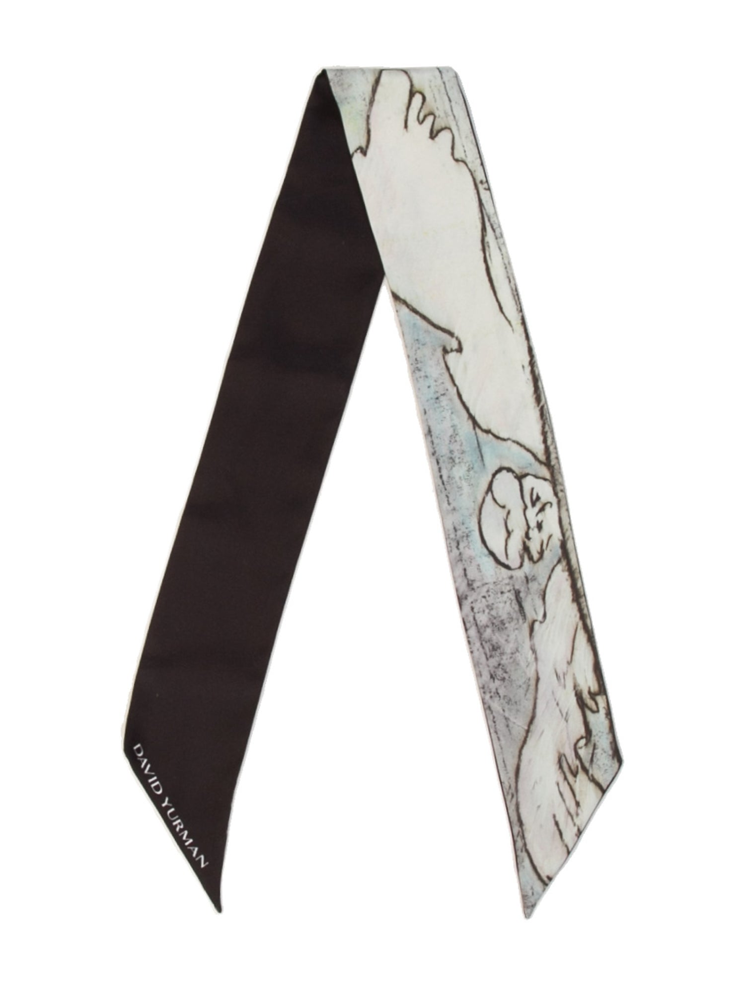 David Yurman Silk Printed Bandeau