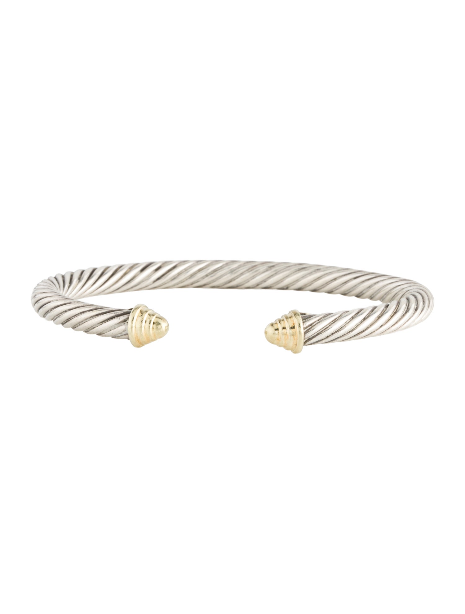 David Yurman Two-Tone Classic Cable Bracelet