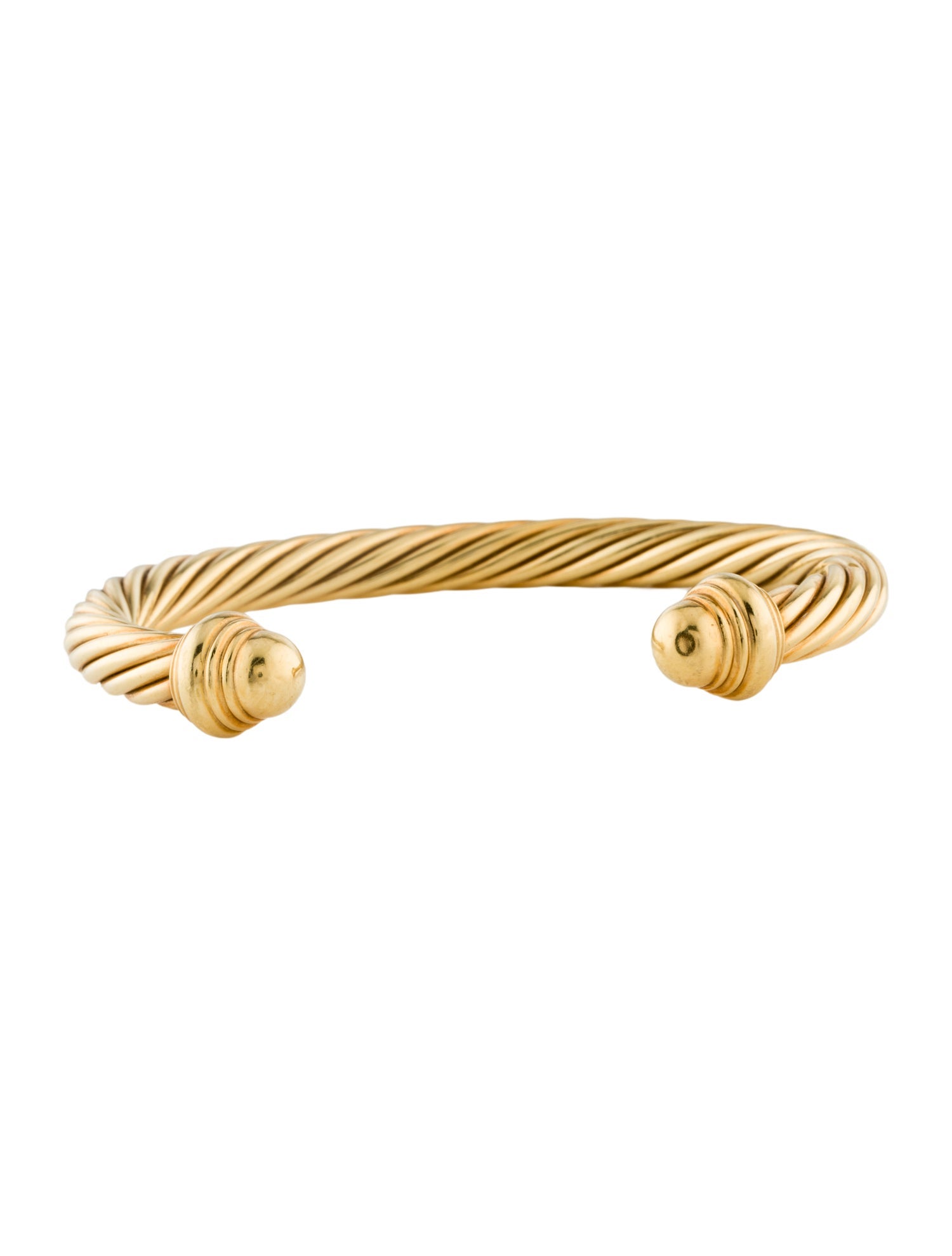 David Yurman Yurman 18K Classic Cablespira Bracelet