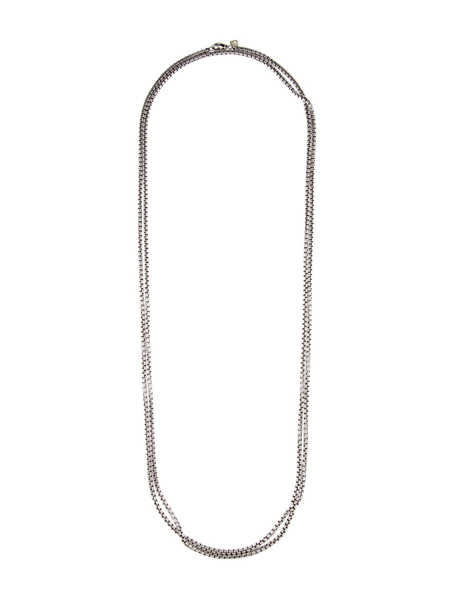 David Yurman Box Chain Necklace