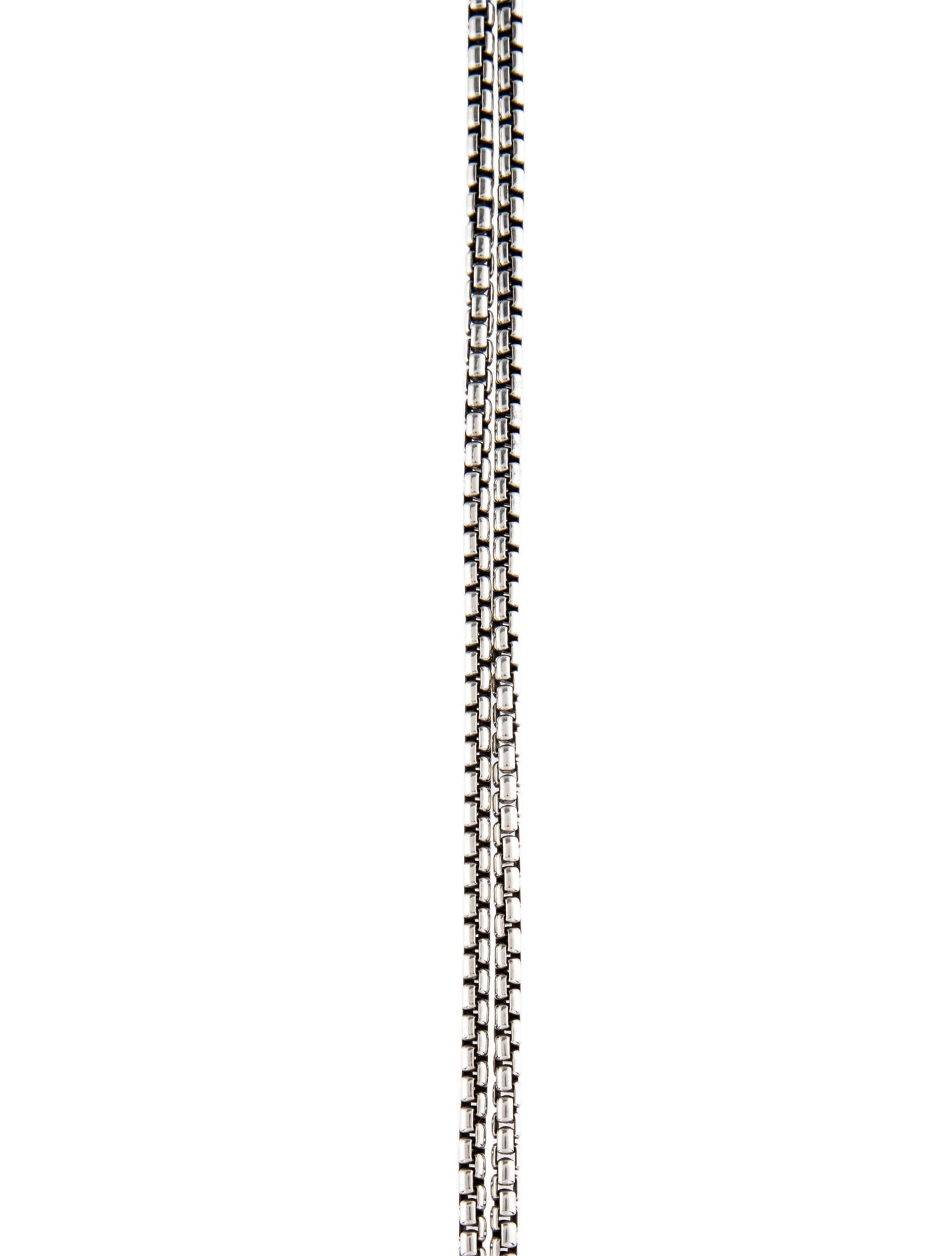 David Yurman Box Chain Necklace