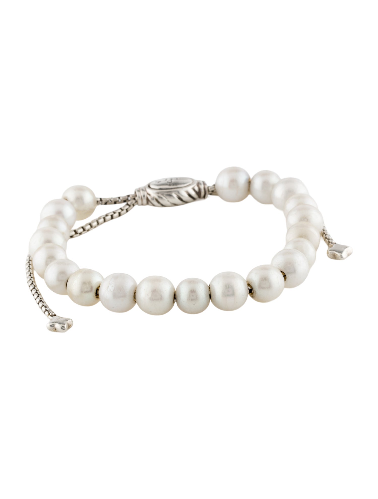 David Yurman Pearl Spiritual Beads Bracelet