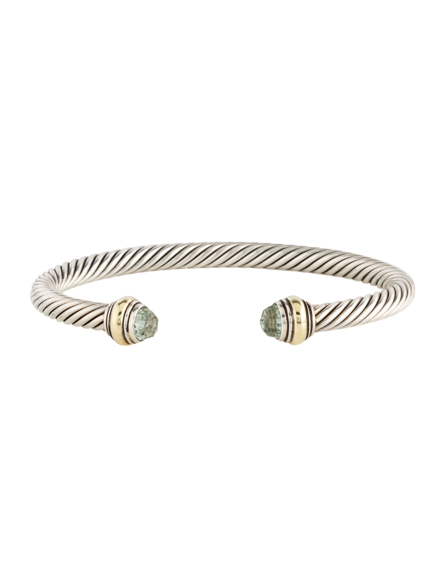 David Yurman Prasiolite Classic Cable Bracelet