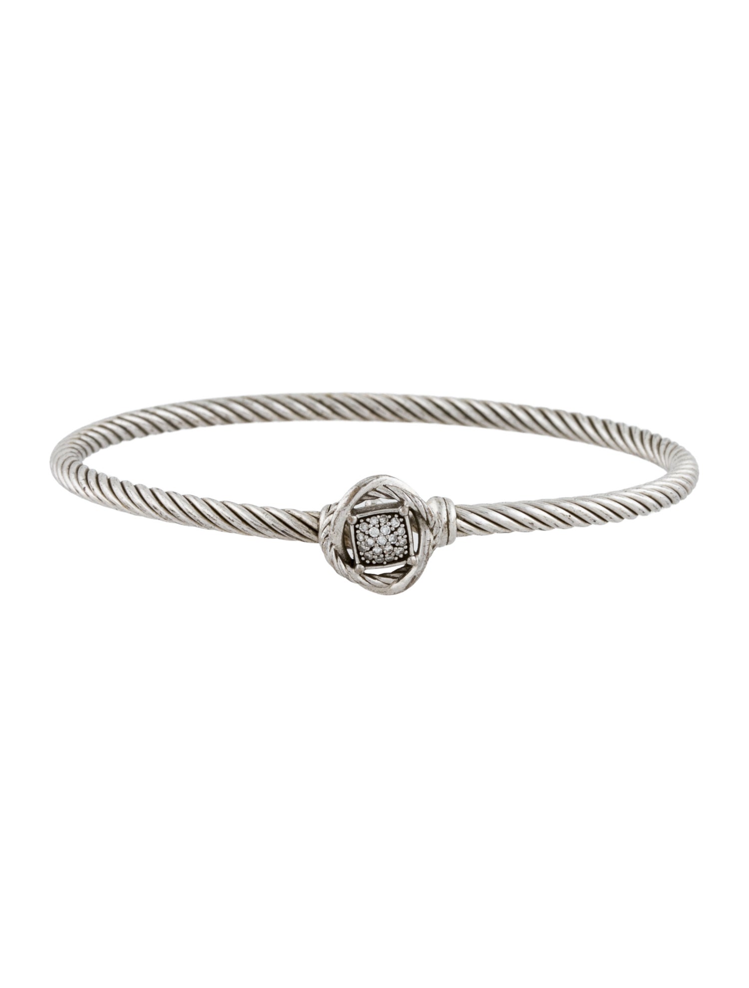 David Yurman Diamond Infinity Bracelet