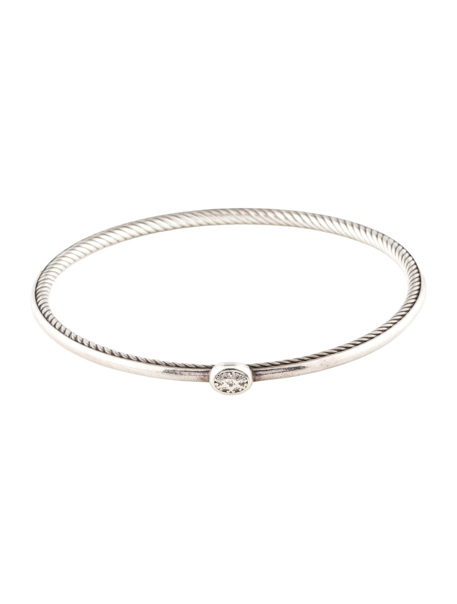 David Yurman Diamond Confetti Station Bracelet