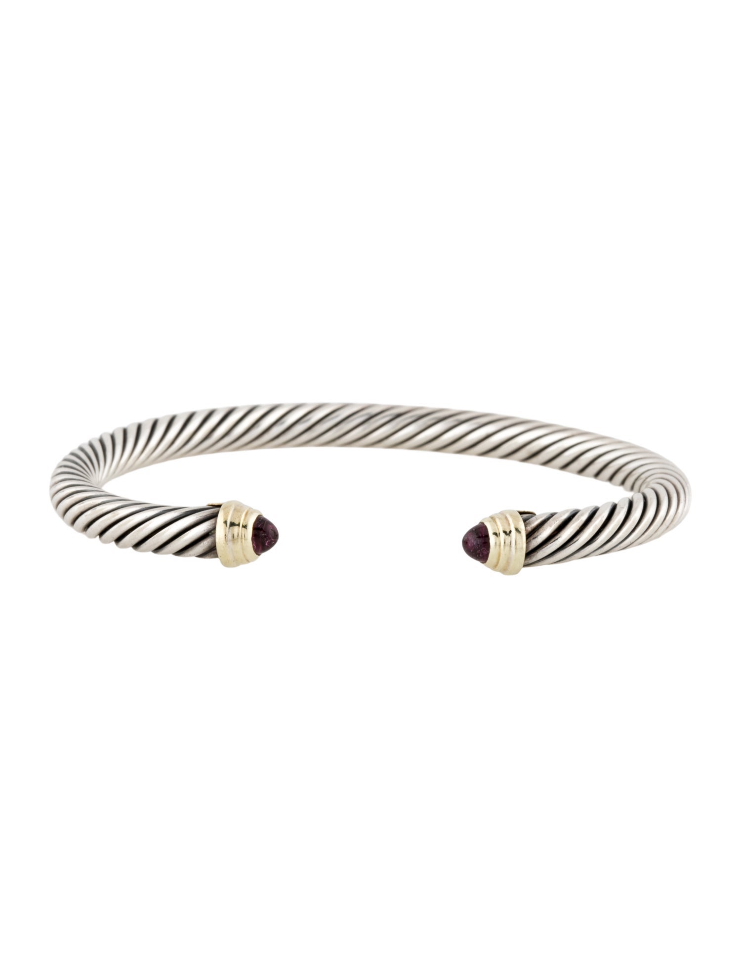 David Yurman Tourmaline Classic Cable Bracelet