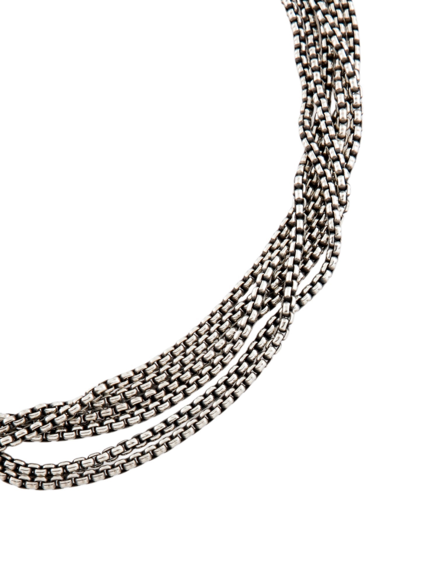 David Yurman Two-Tone Multistrand Necklace