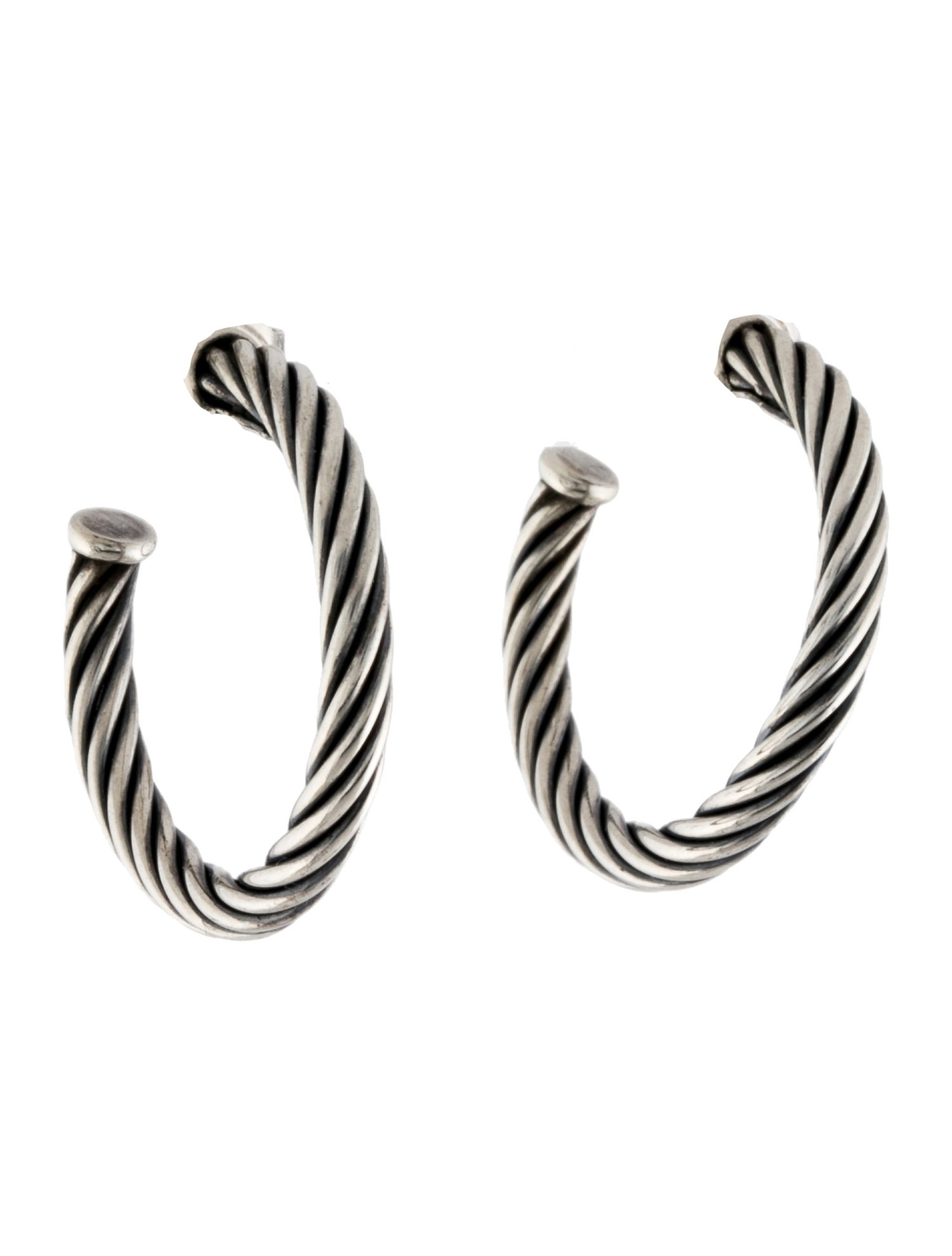 David Yurman Cable Hoop Earrings