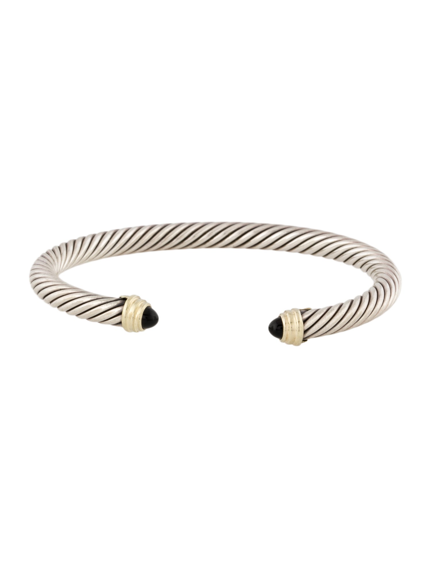 David Yurman Onyx Classic Cable Bracelet