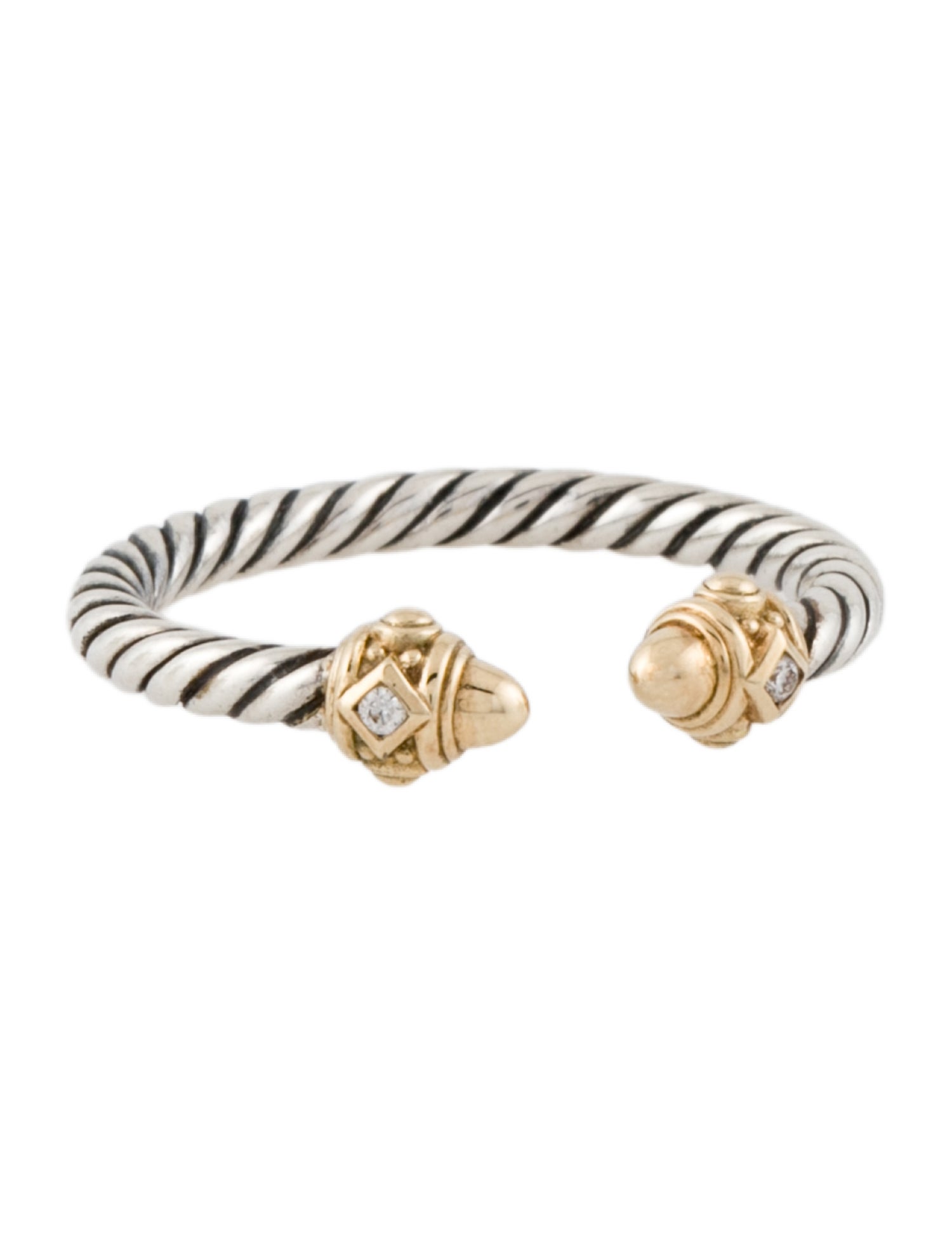 David Yurman Diamond Renaissance Ring