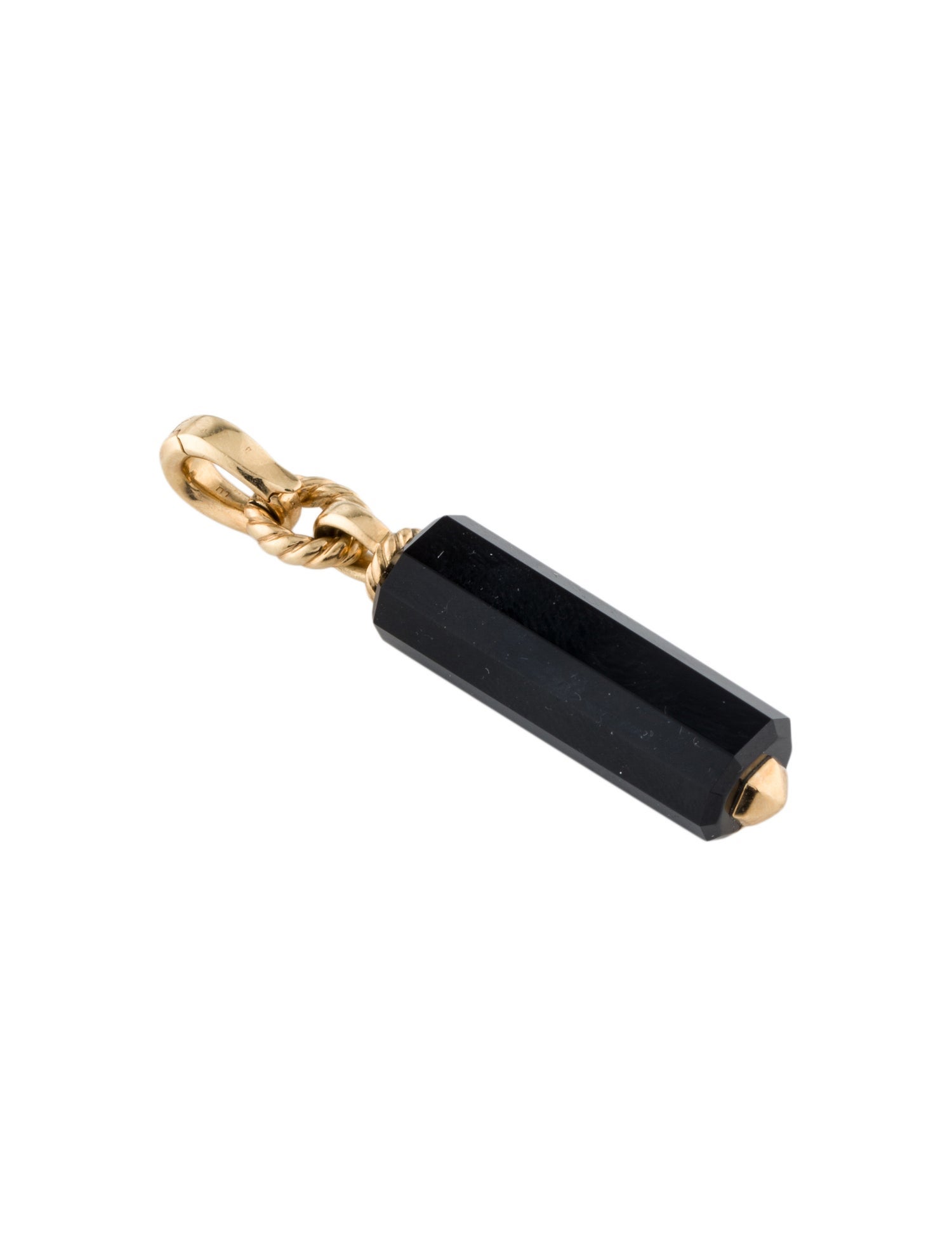 David Yurman 18K Onyx & Diamond Lexington Pendant