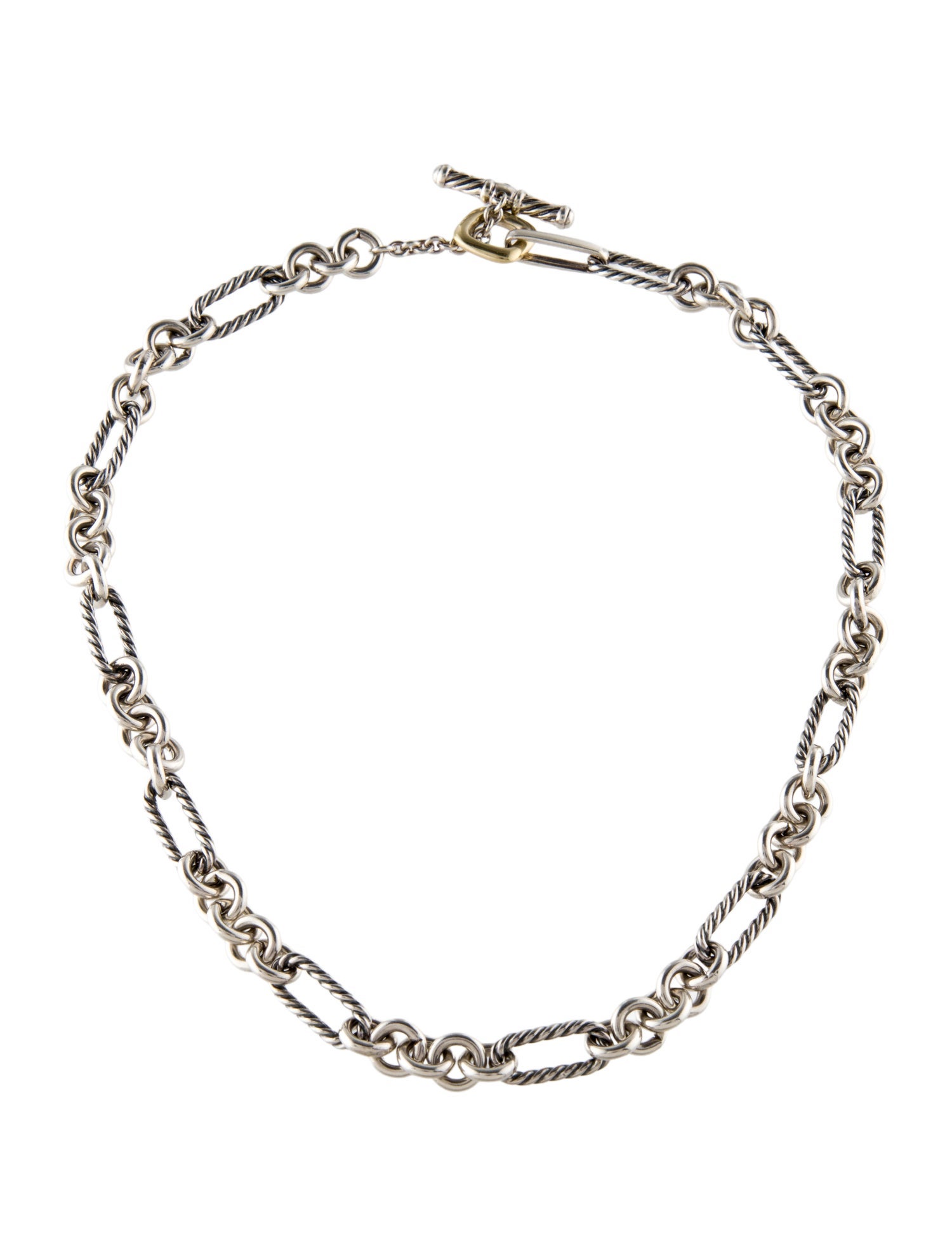 David Yurman Figaro Chain Necklace